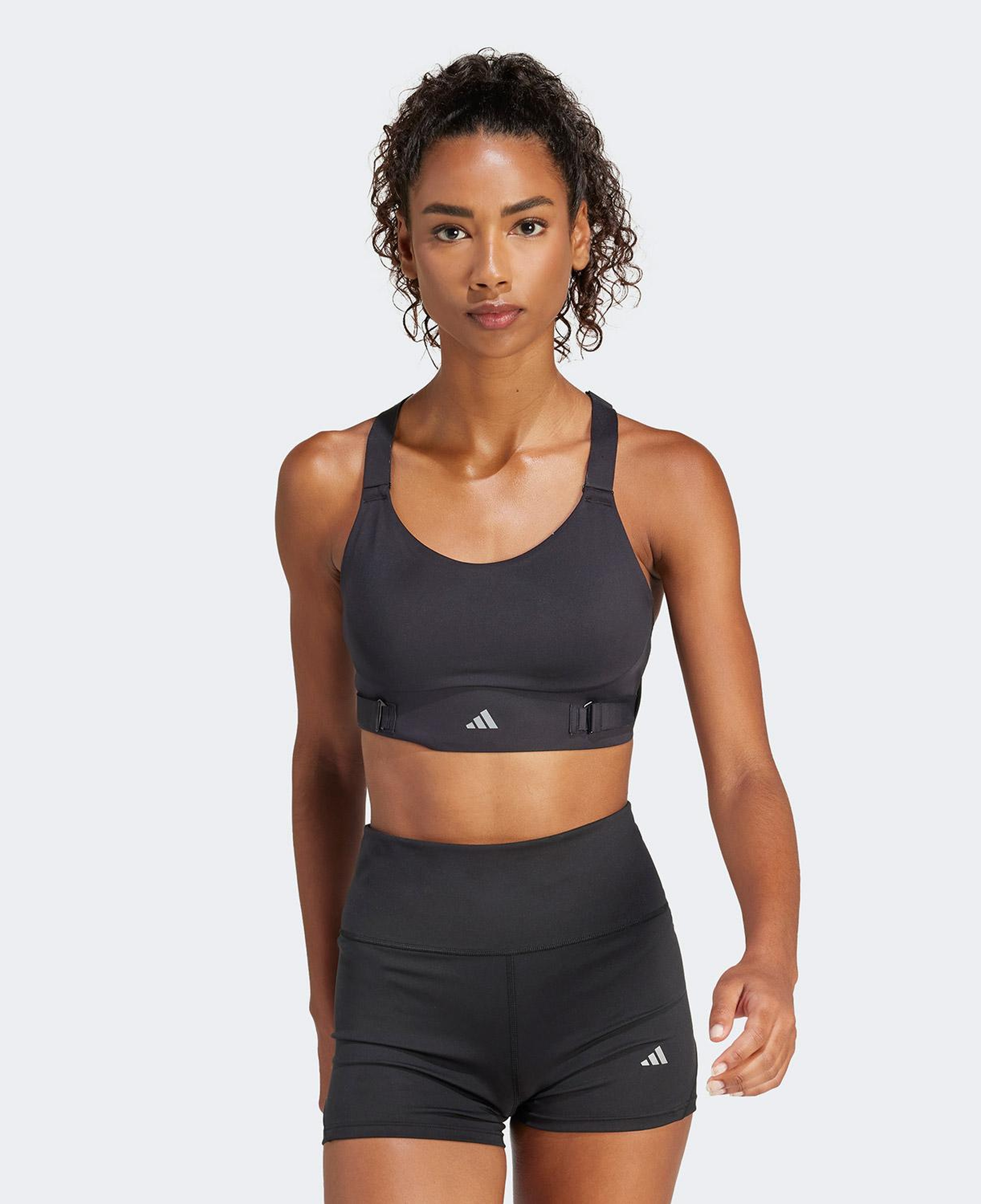 adidas FastImpact Luxe Run High-Support Kadın Siyah Bra