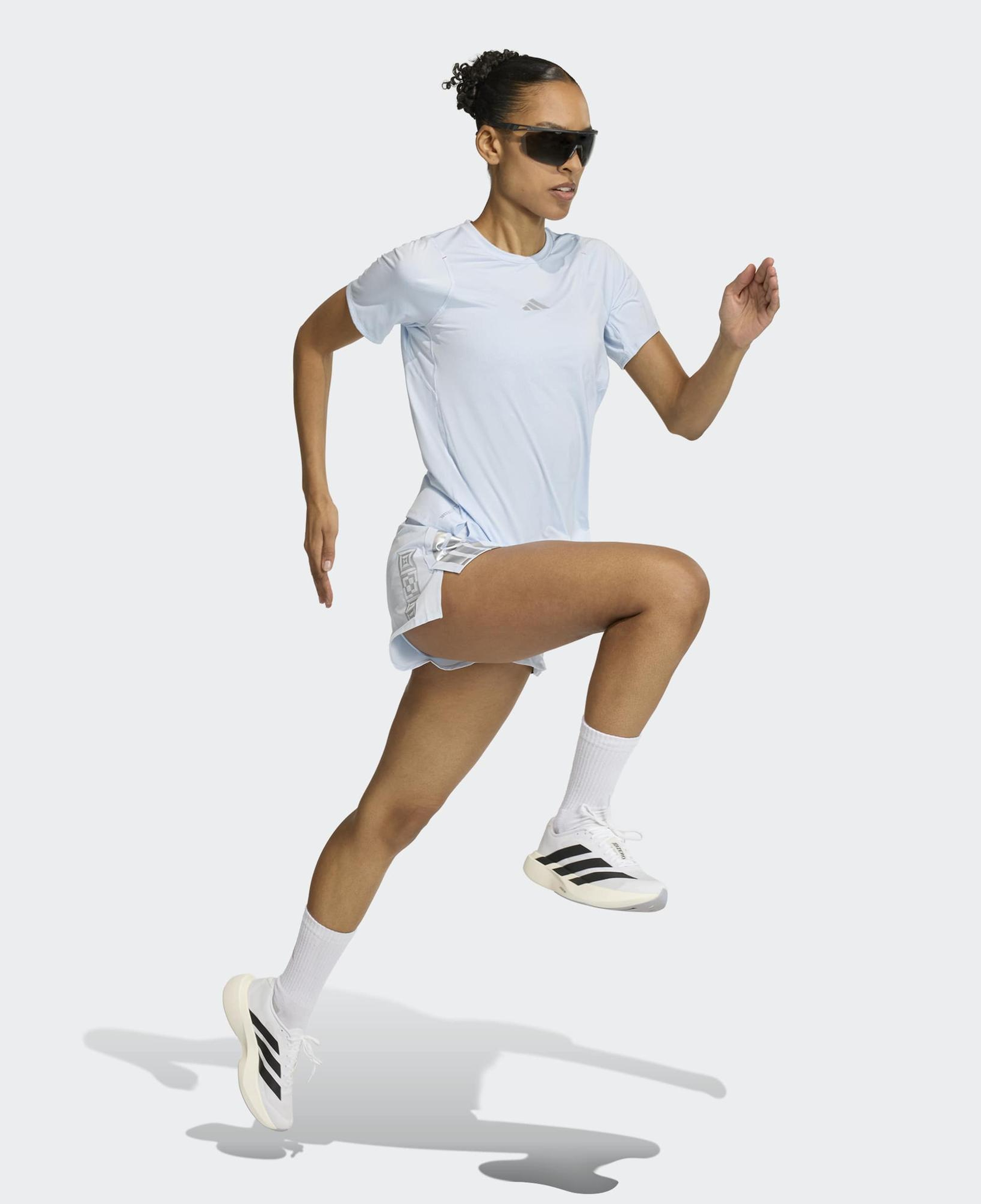 adidas Adizero Ekiden Kadın Mavi Koşu Şortu