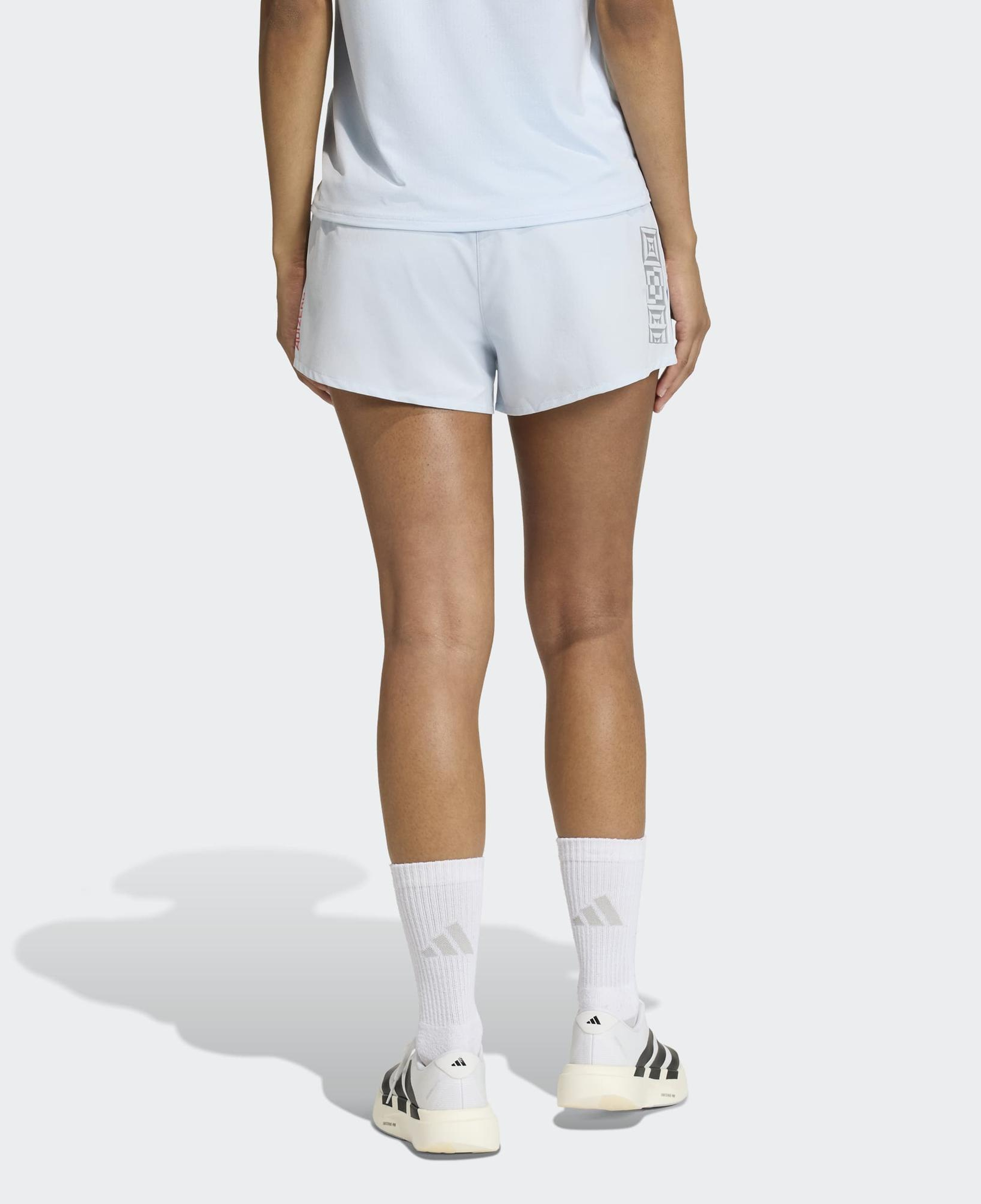 adidas Adizero Ekiden Kadın Mavi Koşu Şortu