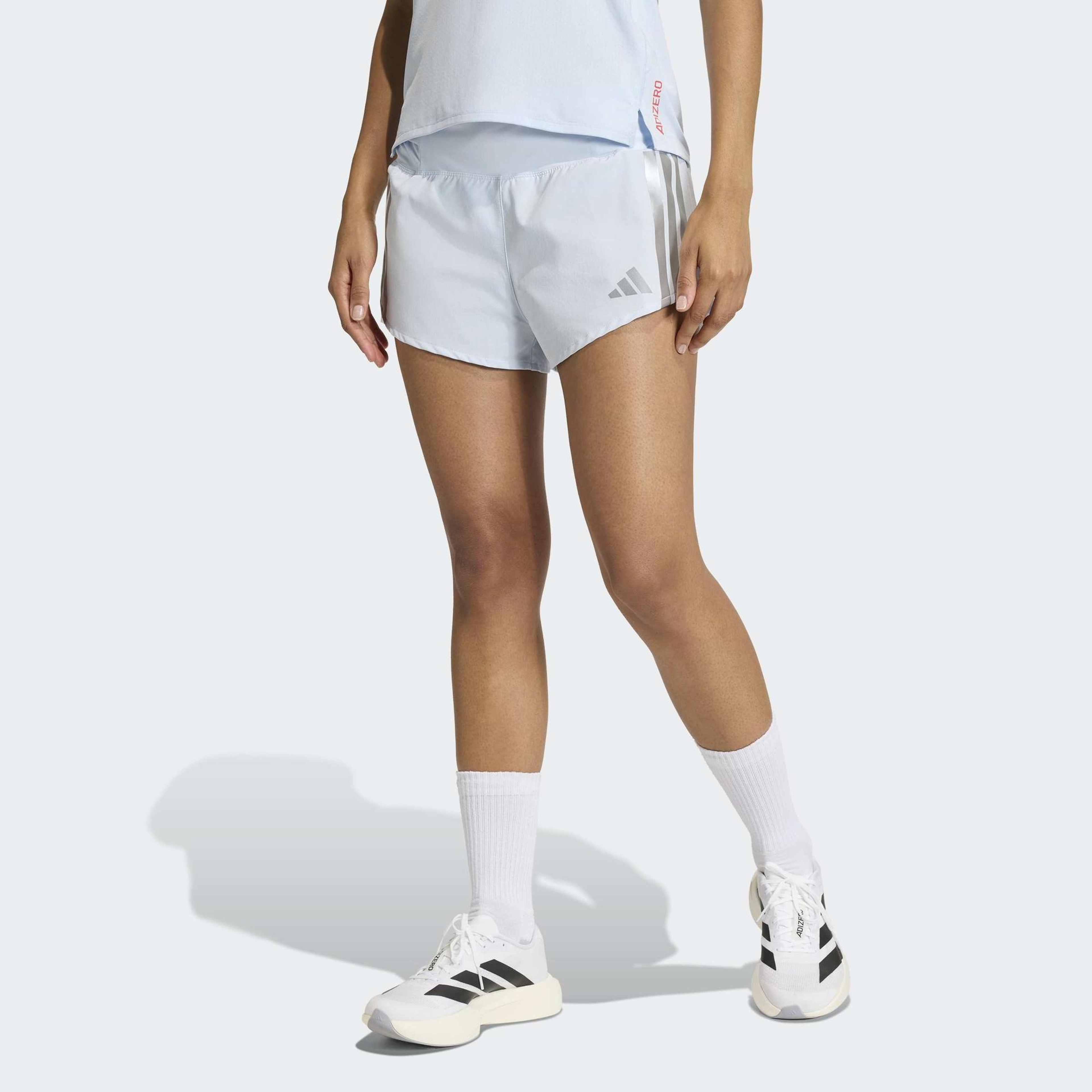 adidas Adizero Ekiden Kadın Mavi Koşu Şortu