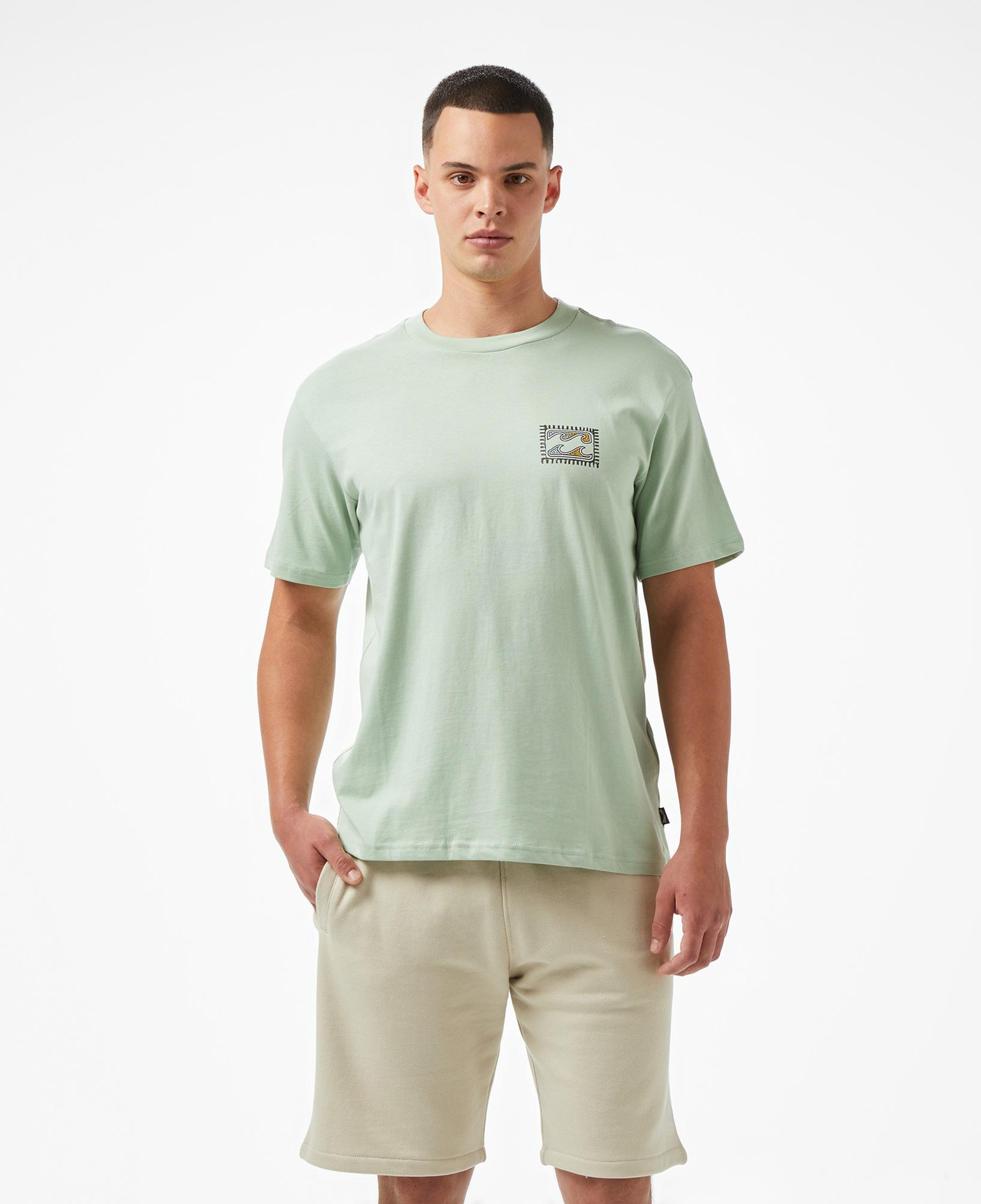 Billabong Twin Peaks Regular Erkek Yeşil T-Shirt