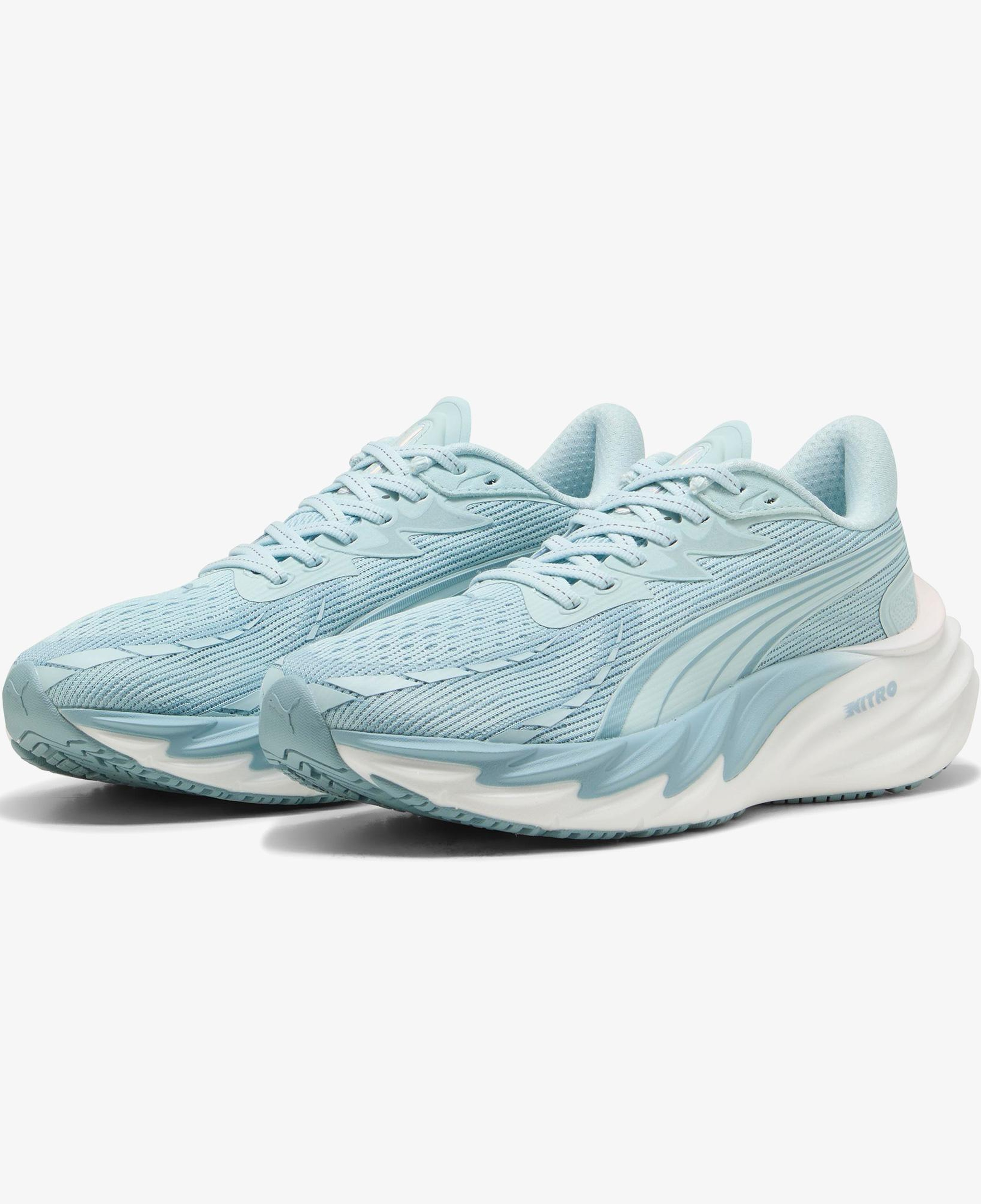 Puma Velocity Nitro 4 Kadın Beyaz Koşu Ayakkabısı