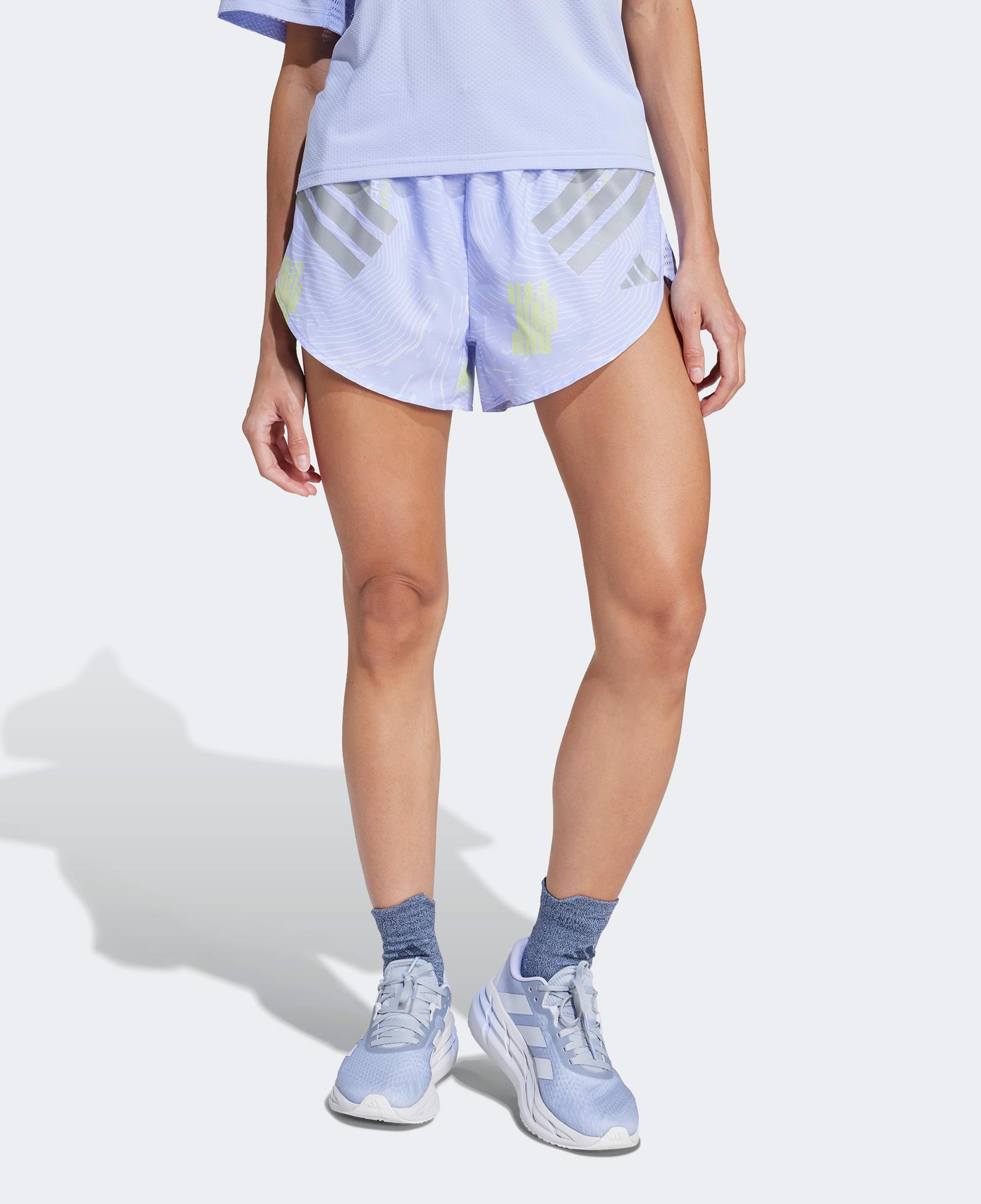 adidas Btn Kadın Mor Koşu Şortu