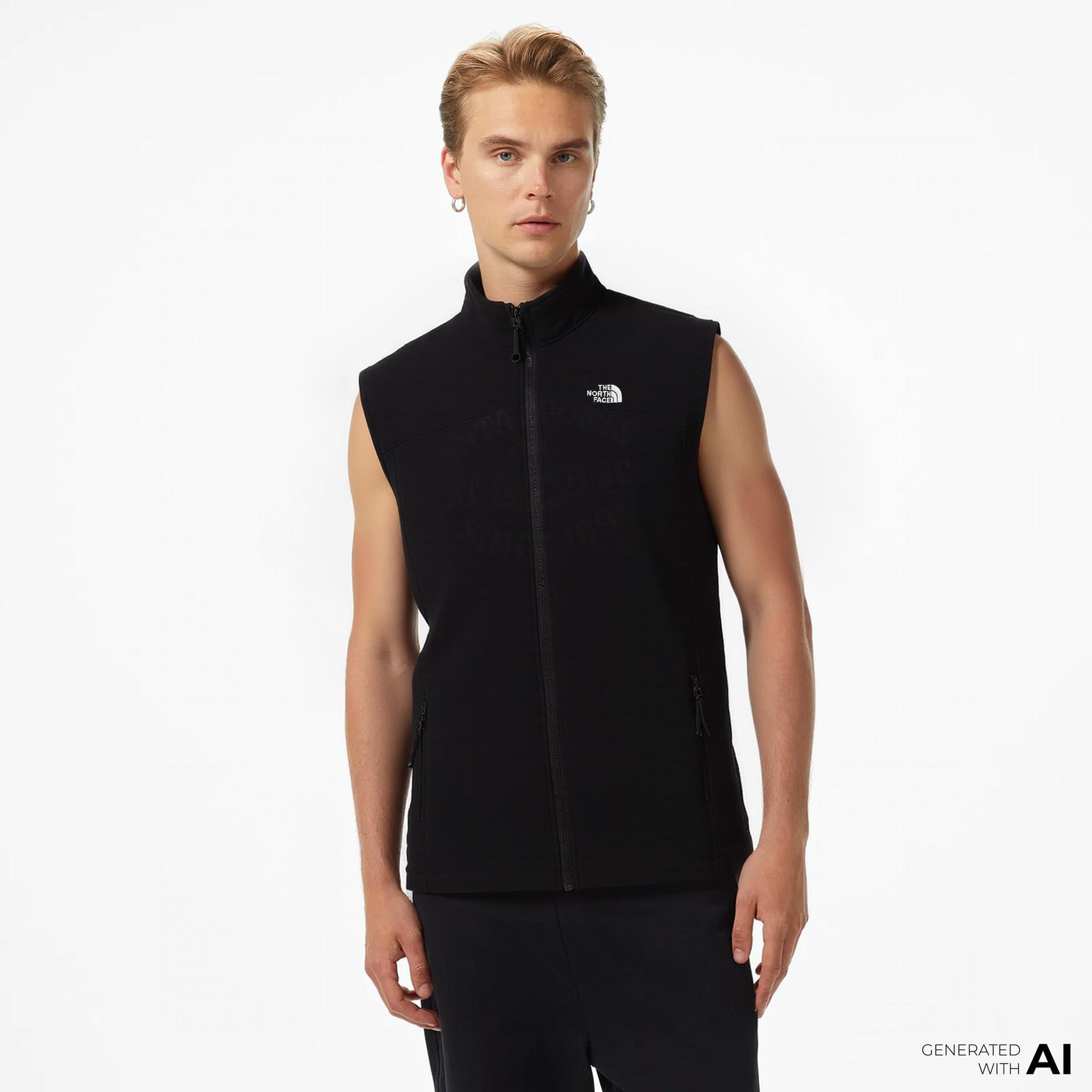 The North Face 100 Glacier Erkek Siyah Outdoor Polar