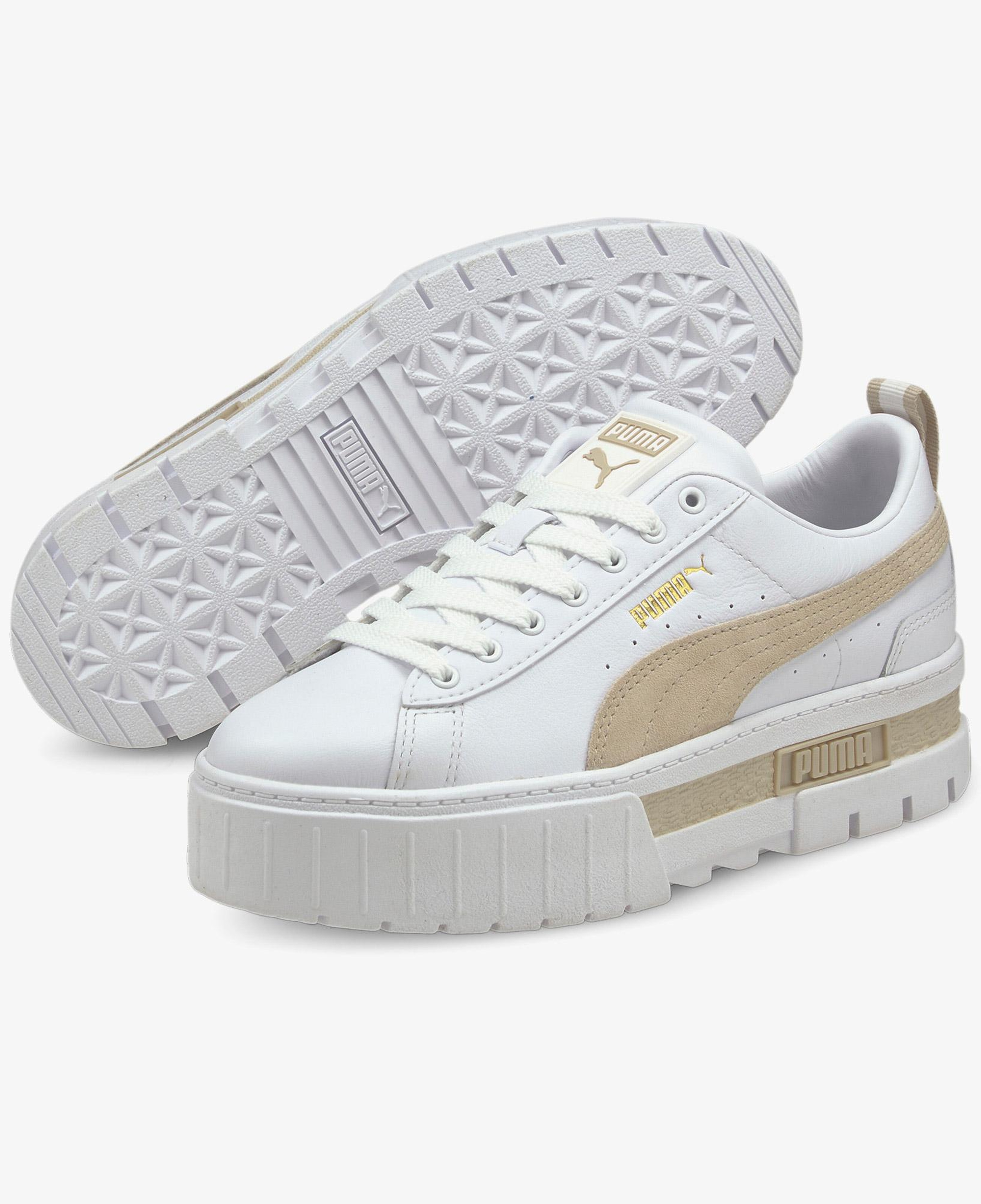 Puma Mayze Kadın Platform Beyaz Spor Ayakkabı