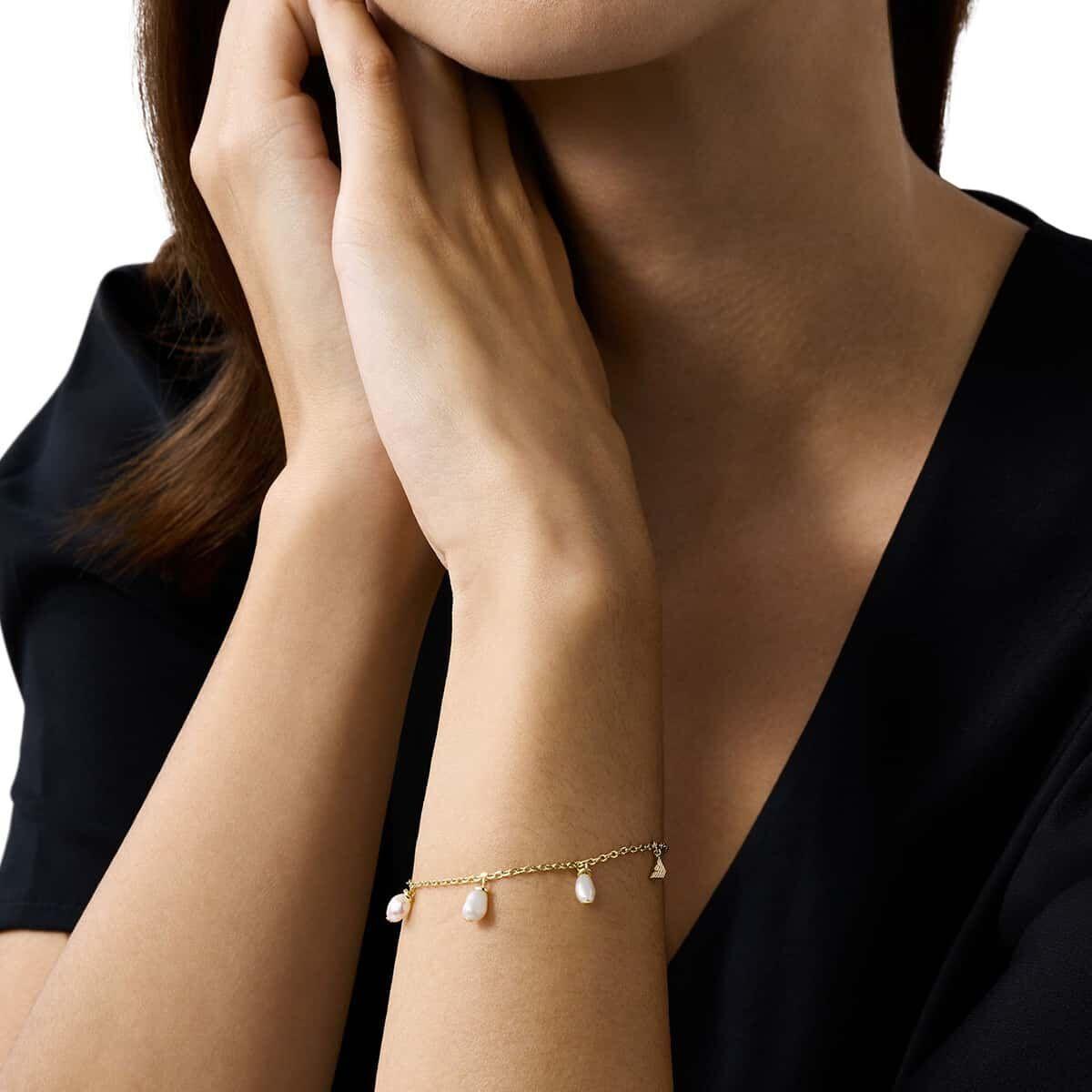 Emporio Armani AJEGS3198-710 İnci Kadın Bileklik