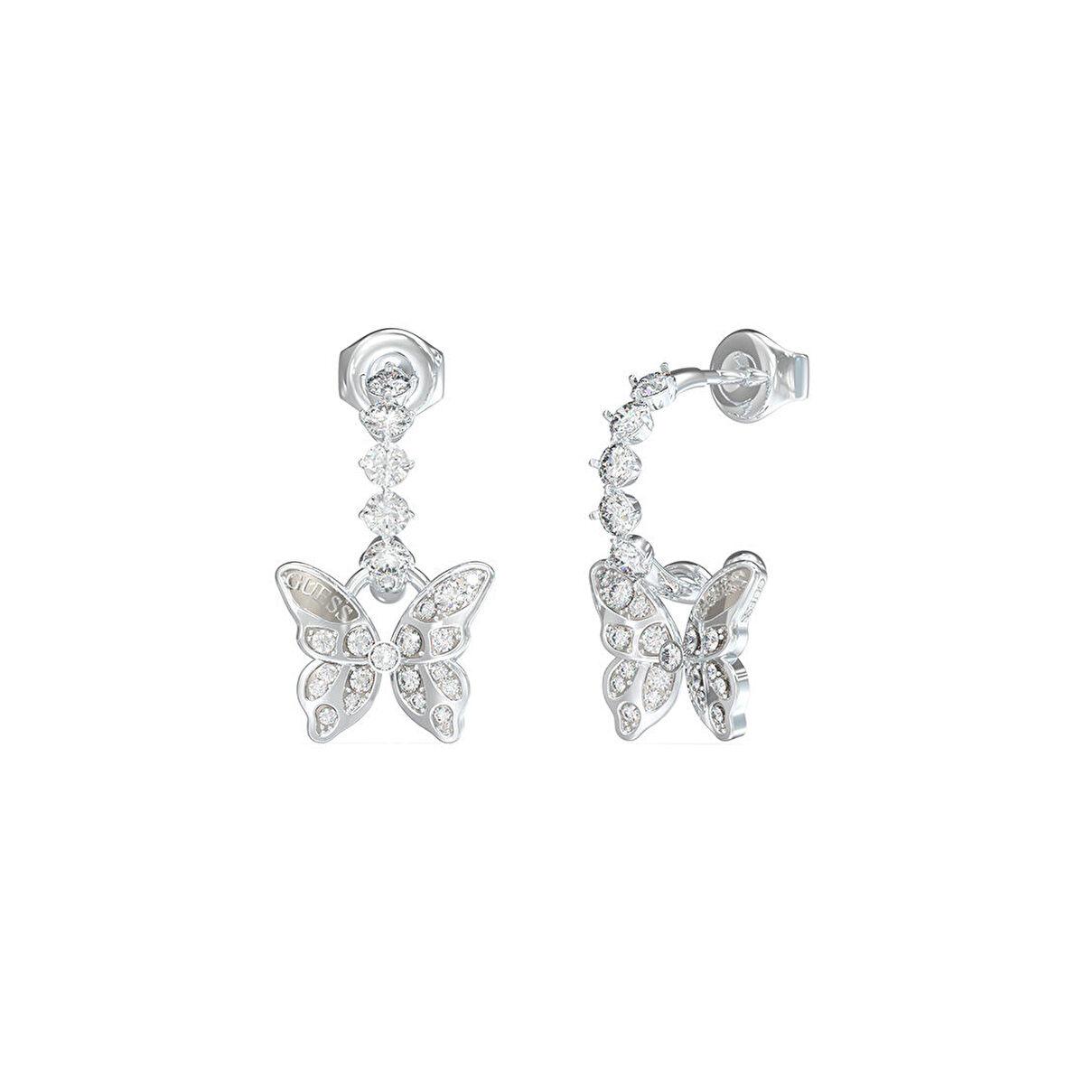 Guess JGUJUBE04111JWRHTU Kelebek Kadın Küpe
