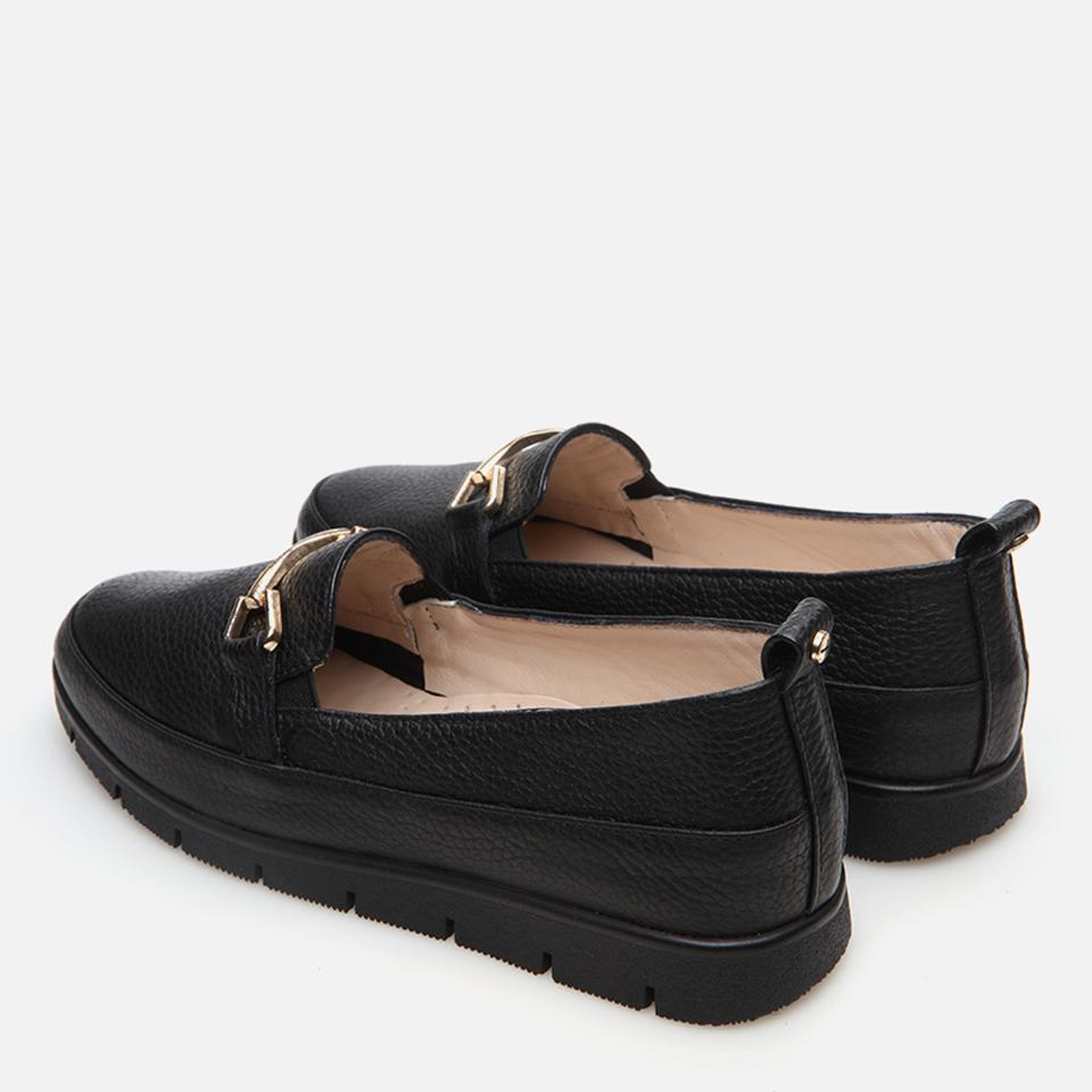 Kadın Deri Siyah Loafer