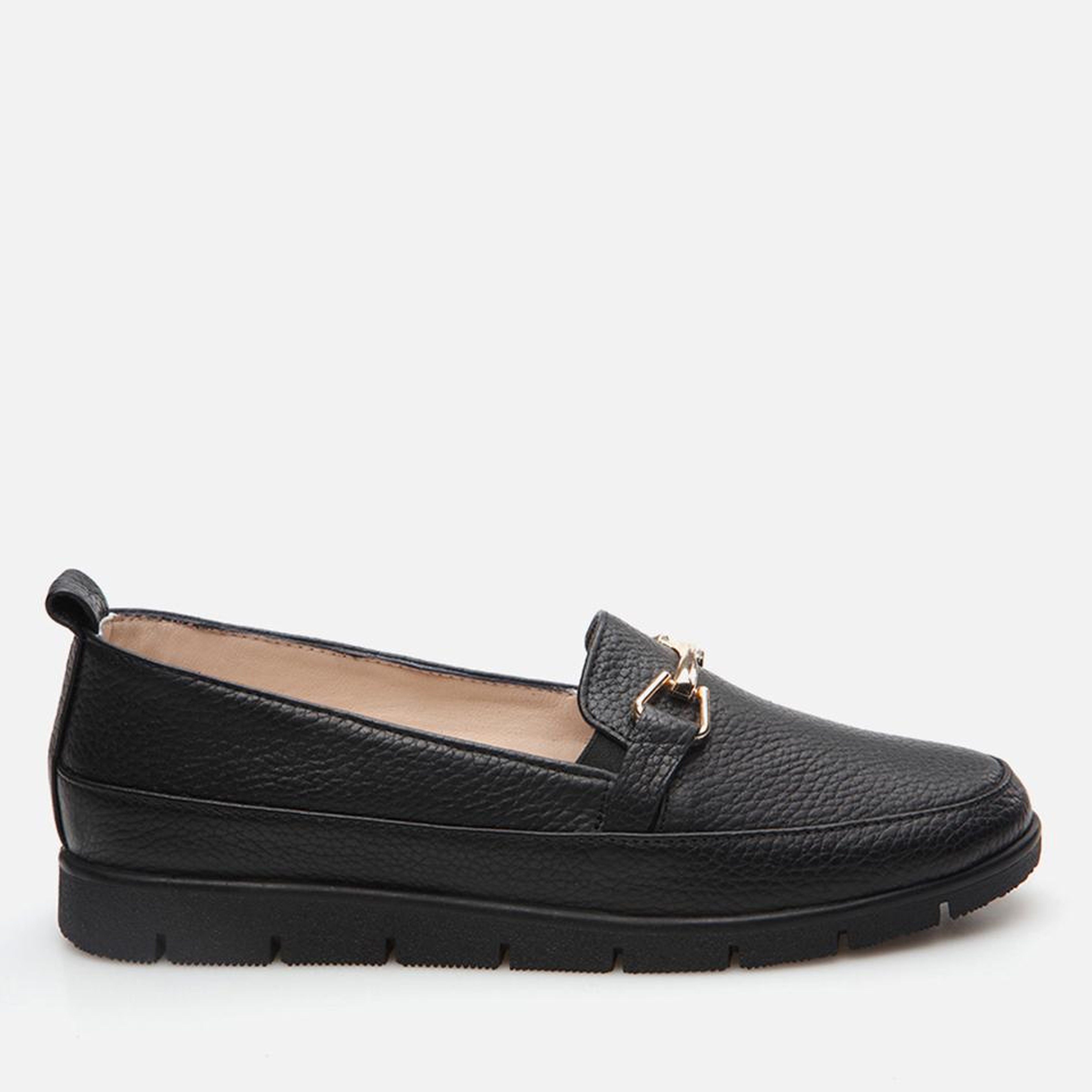 Kadın Deri Siyah Loafer