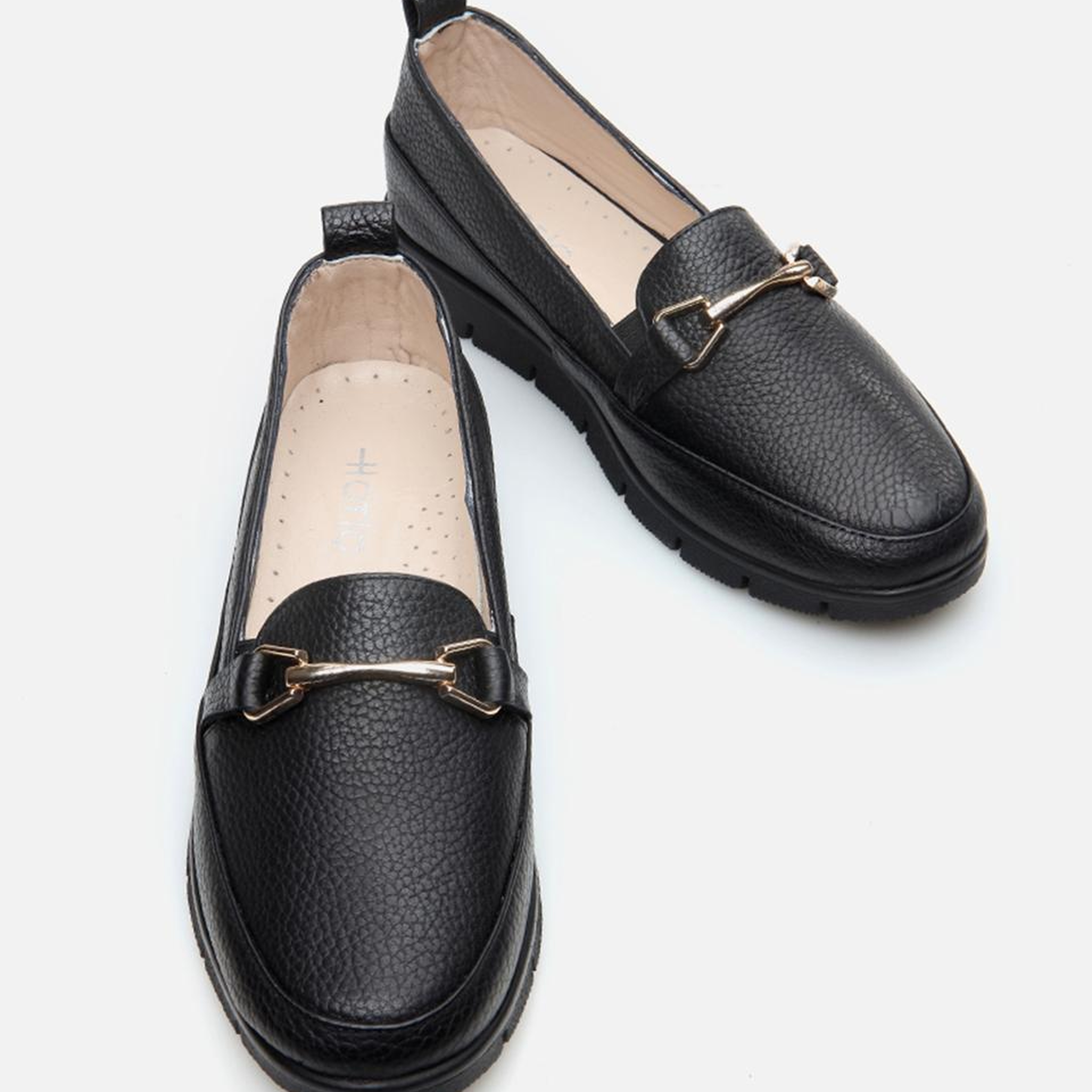 Kadın Deri Siyah Loafer