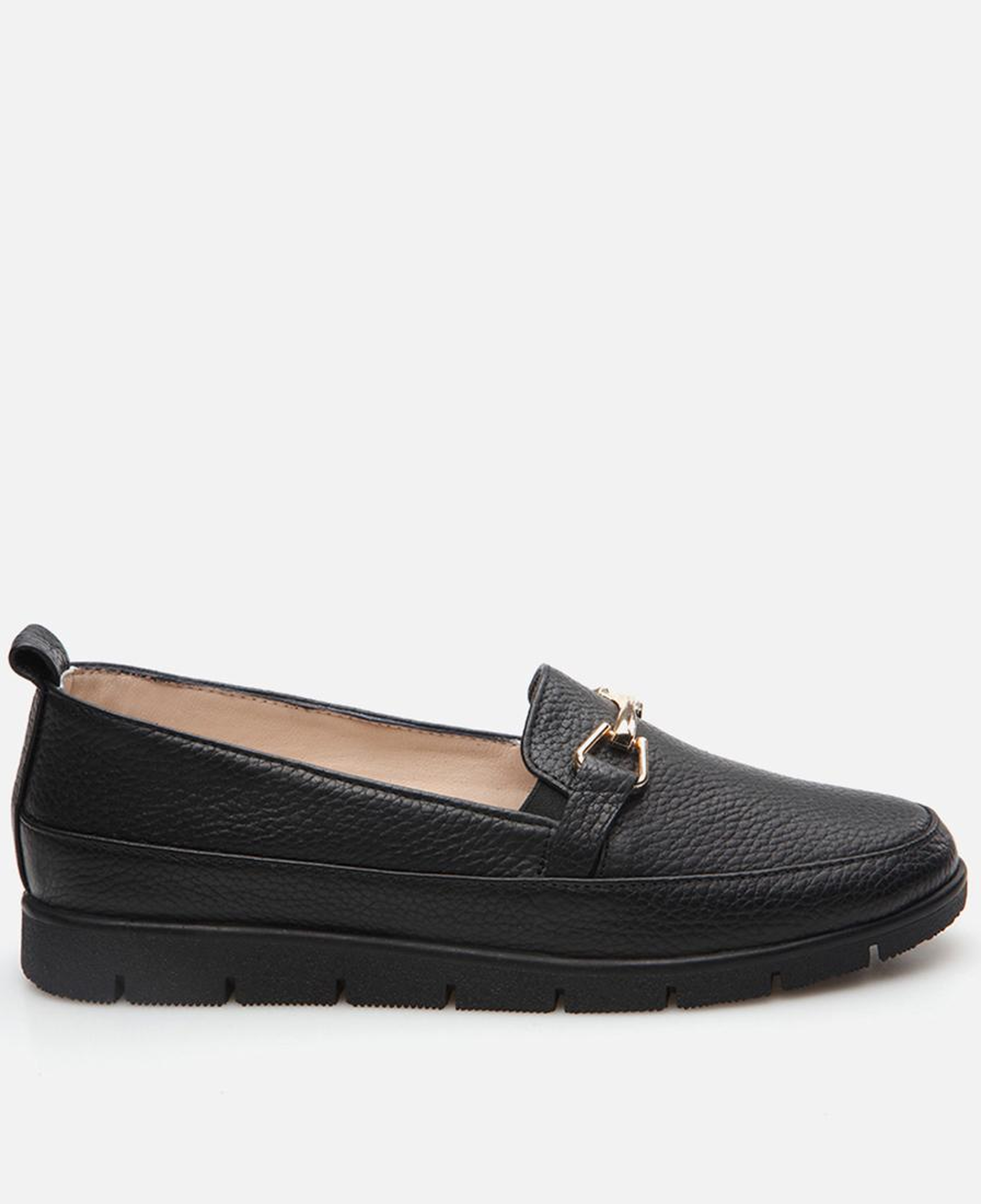 Kadın Deri Siyah Loafer