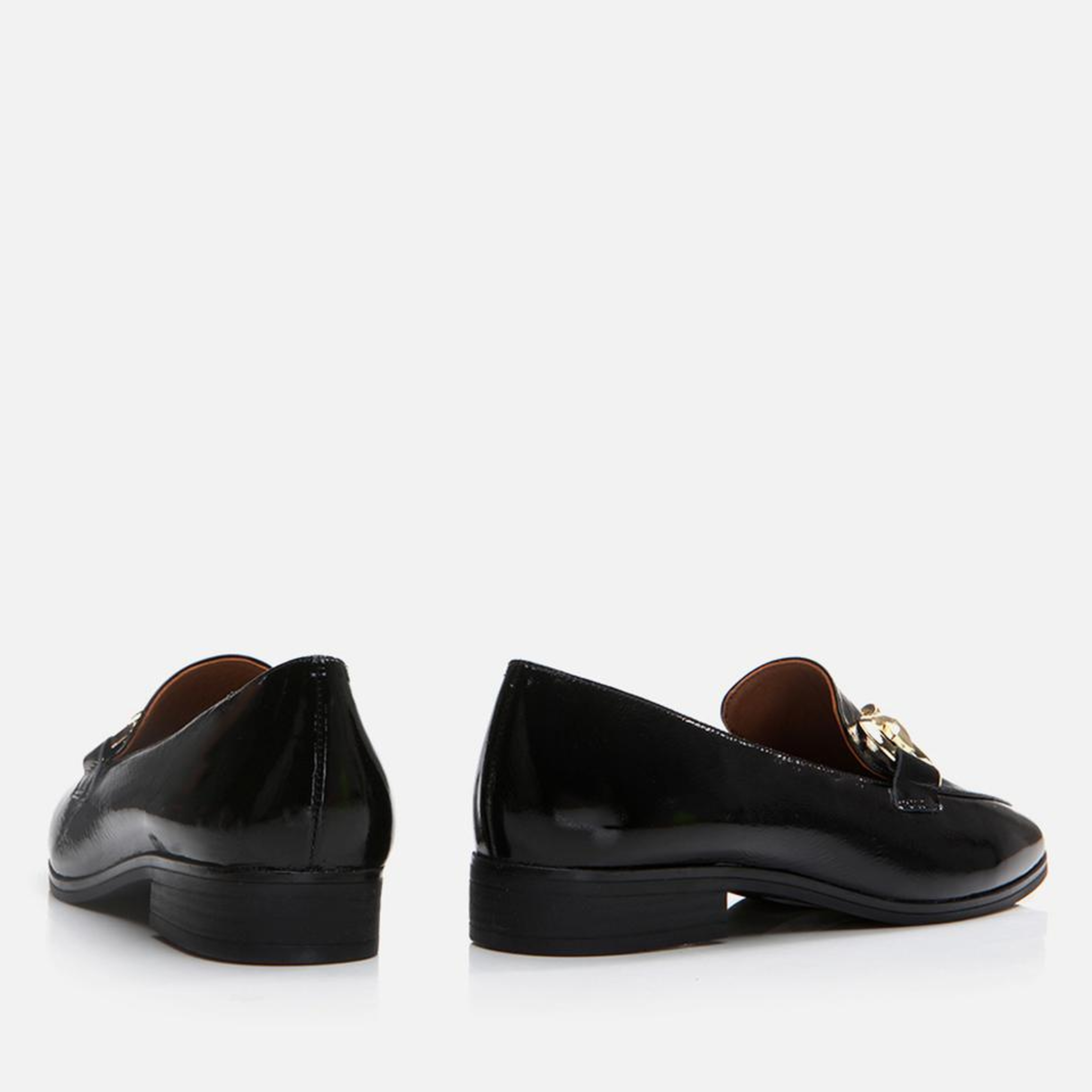 Kadın Deri Siyah Loafer
