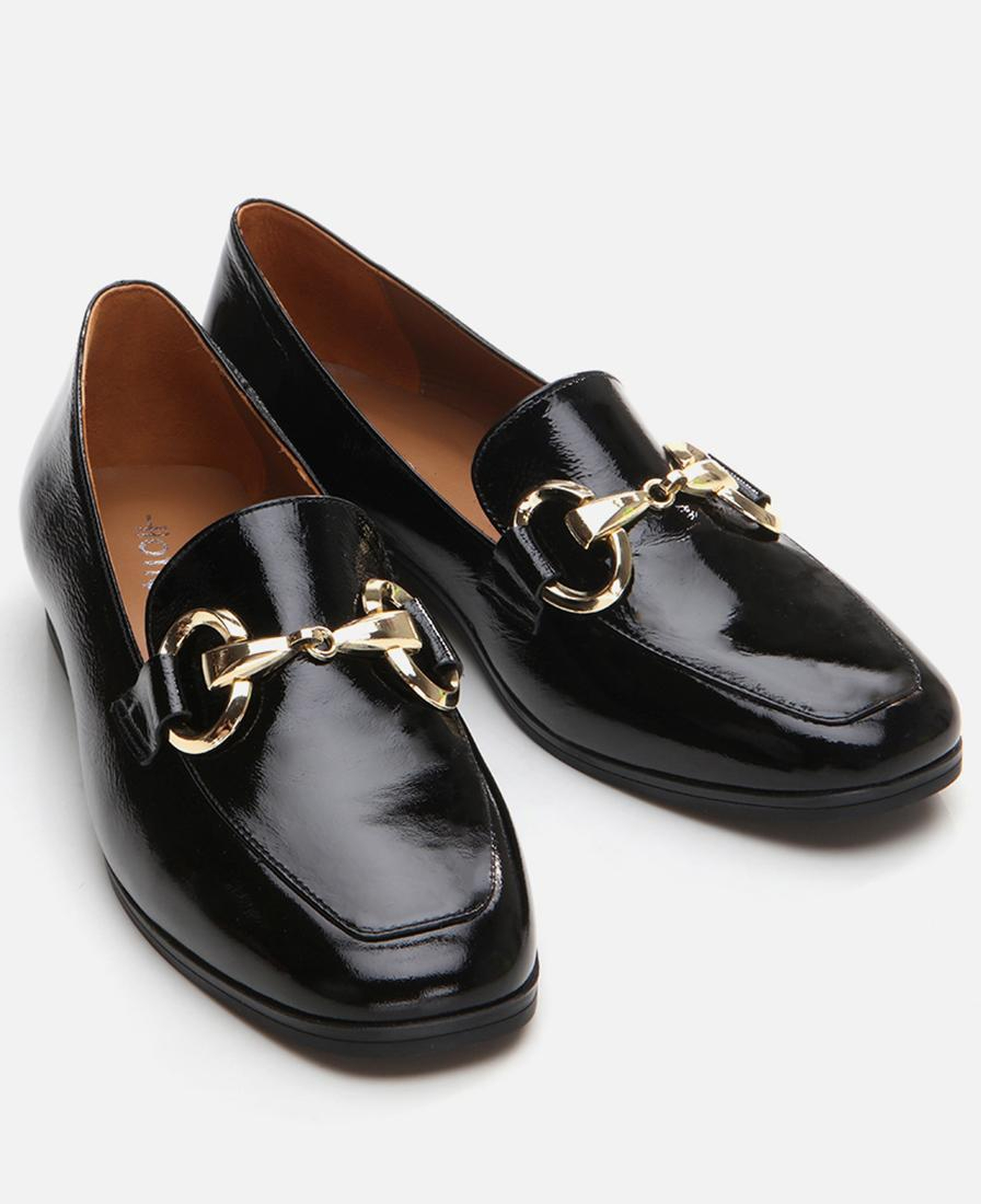Kadın Deri Siyah Loafer