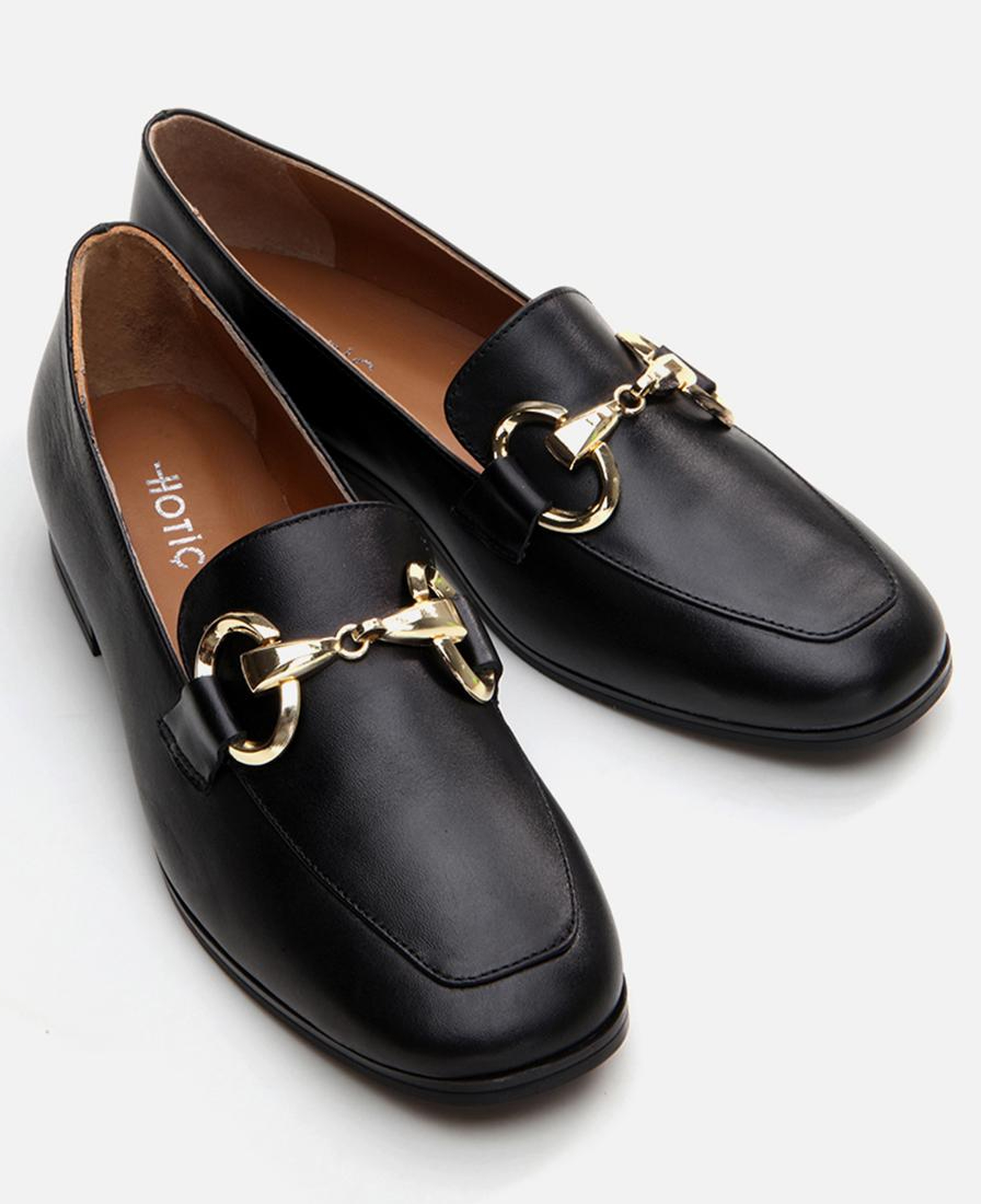 Kadın Deri Siyah Loafer