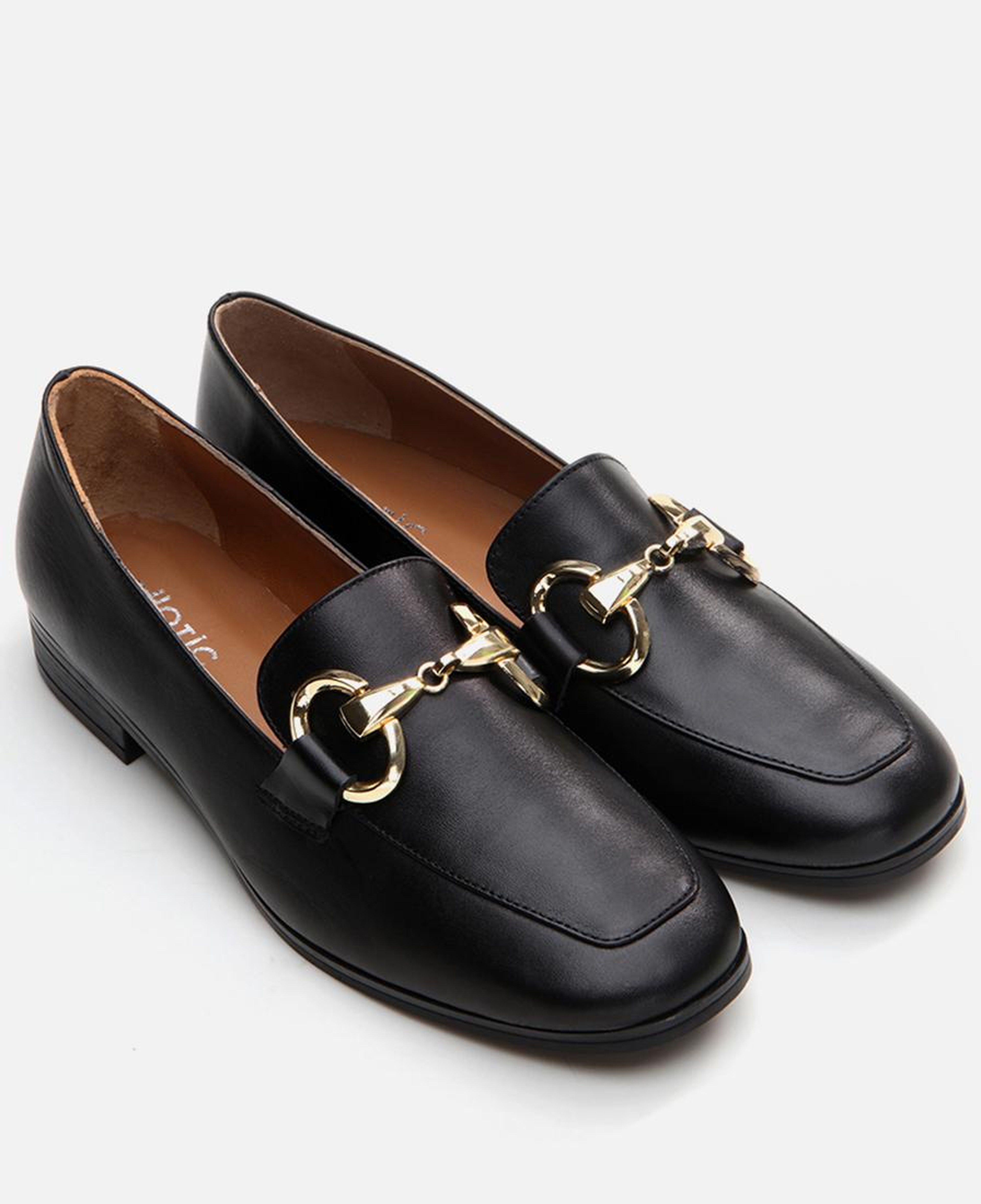 Kadın Deri Siyah Loafer