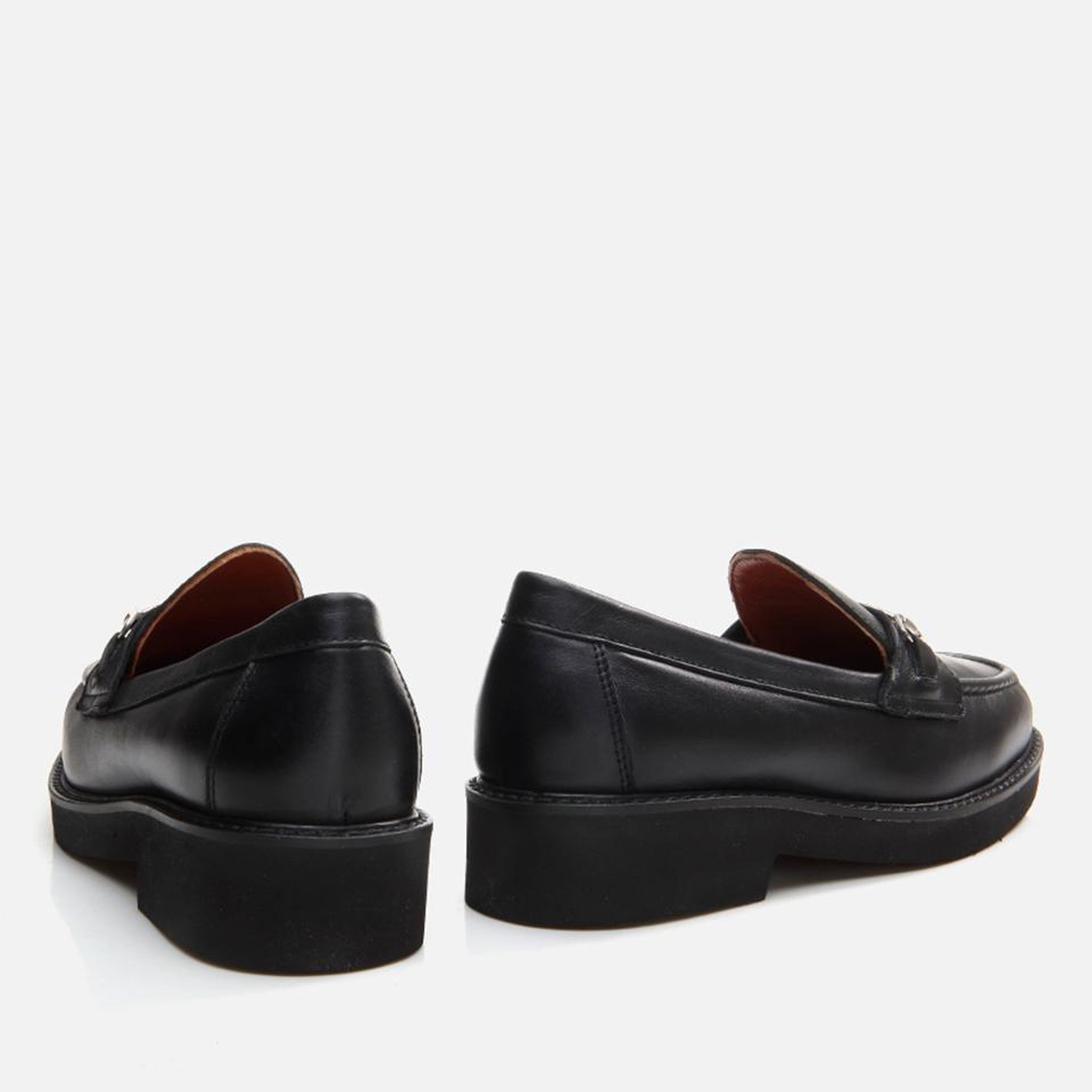 Kadın Deri Siyah Loafer