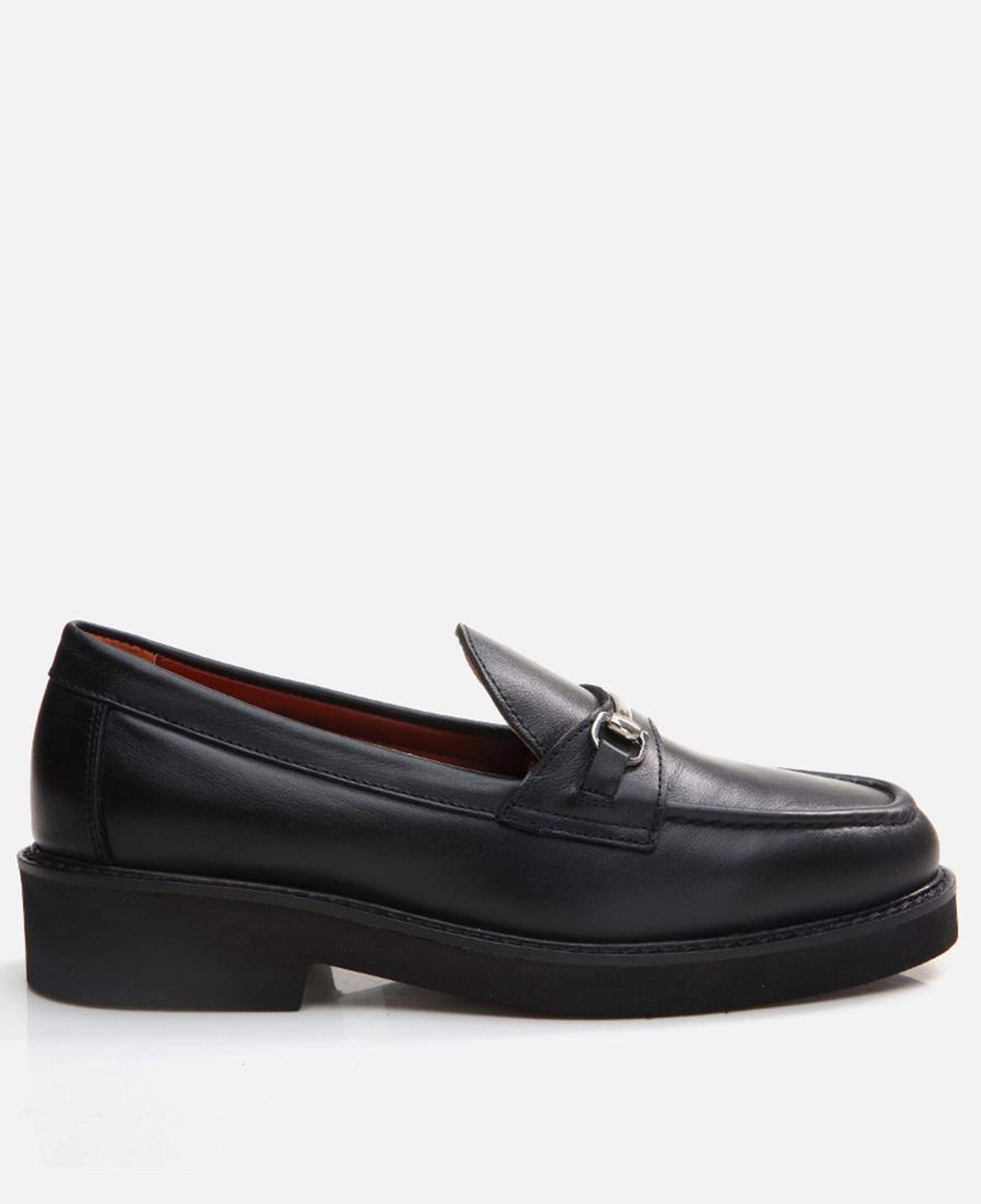 Kadın Deri Siyah Loafer
