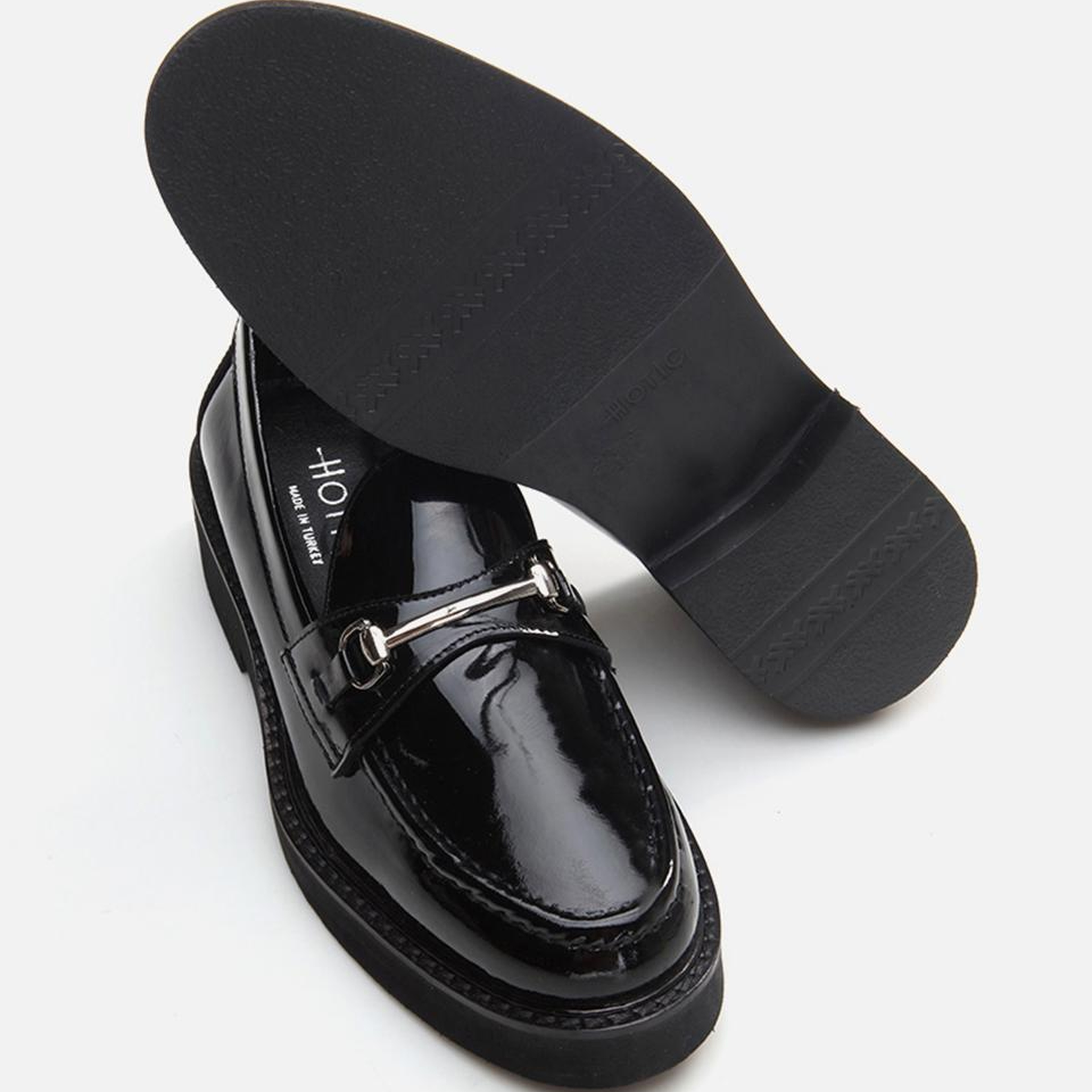 Kadın Deri Siyah Loafer