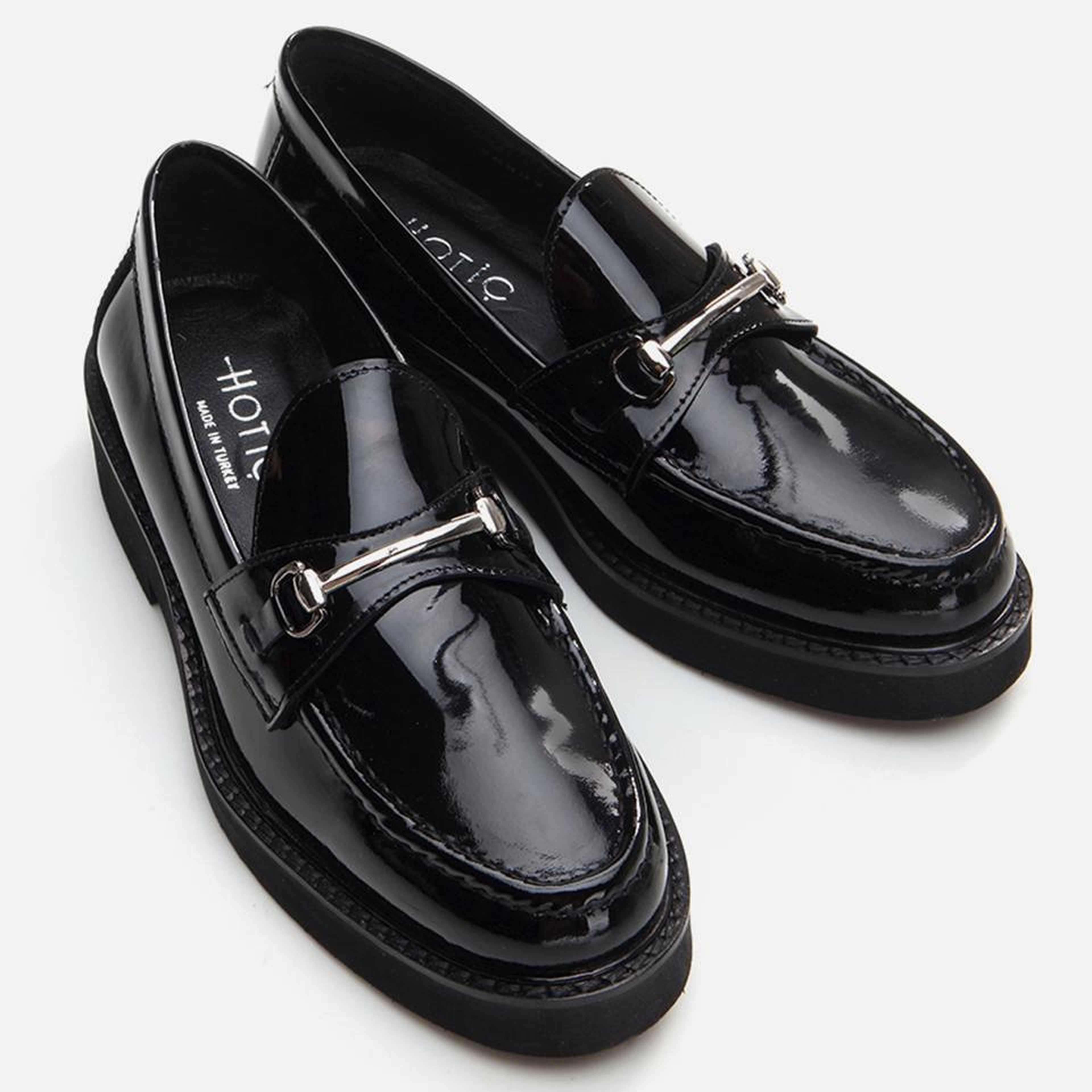 Kadın Deri Siyah Loafer