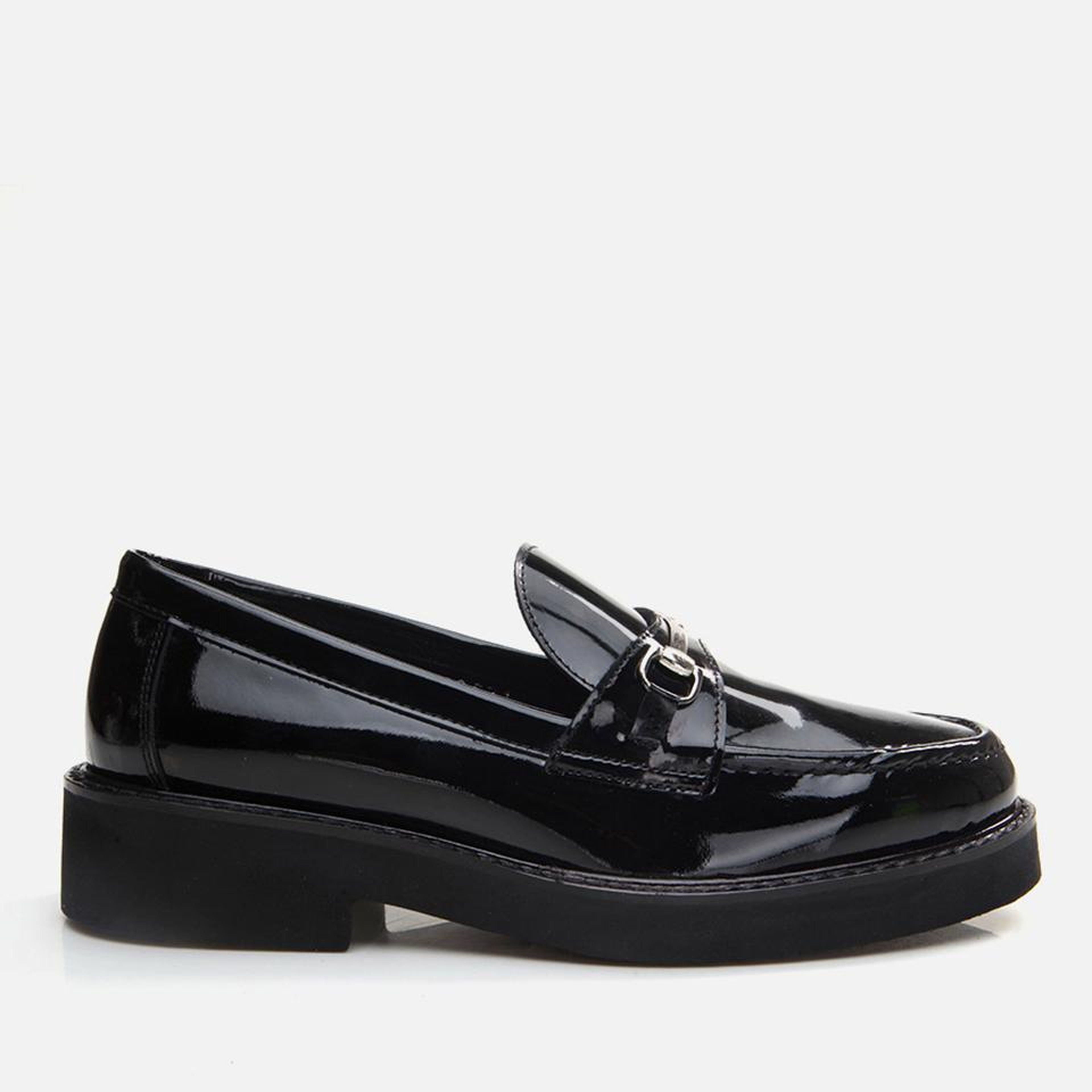 Kadın Deri Siyah Loafer