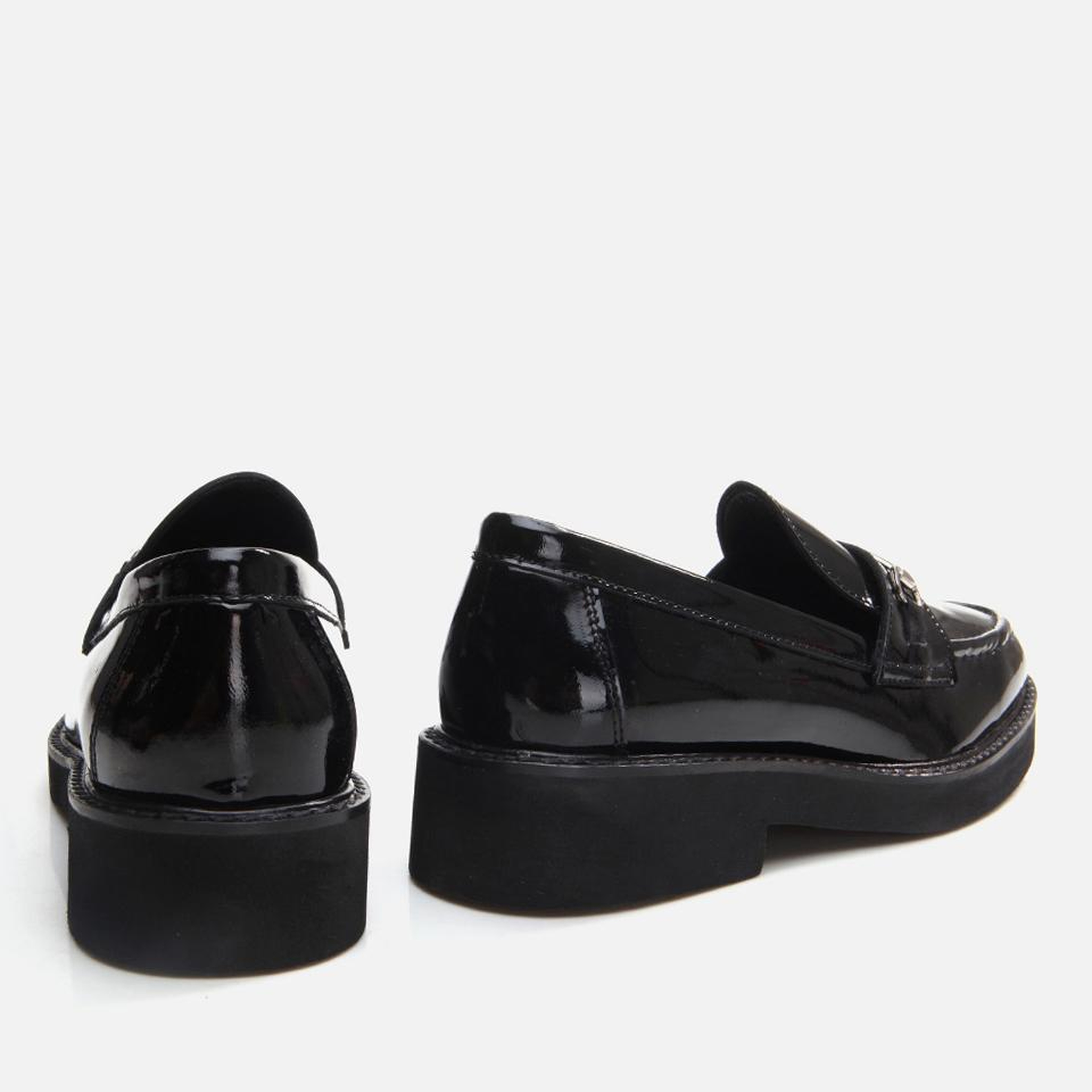 Kadın Deri Siyah Loafer