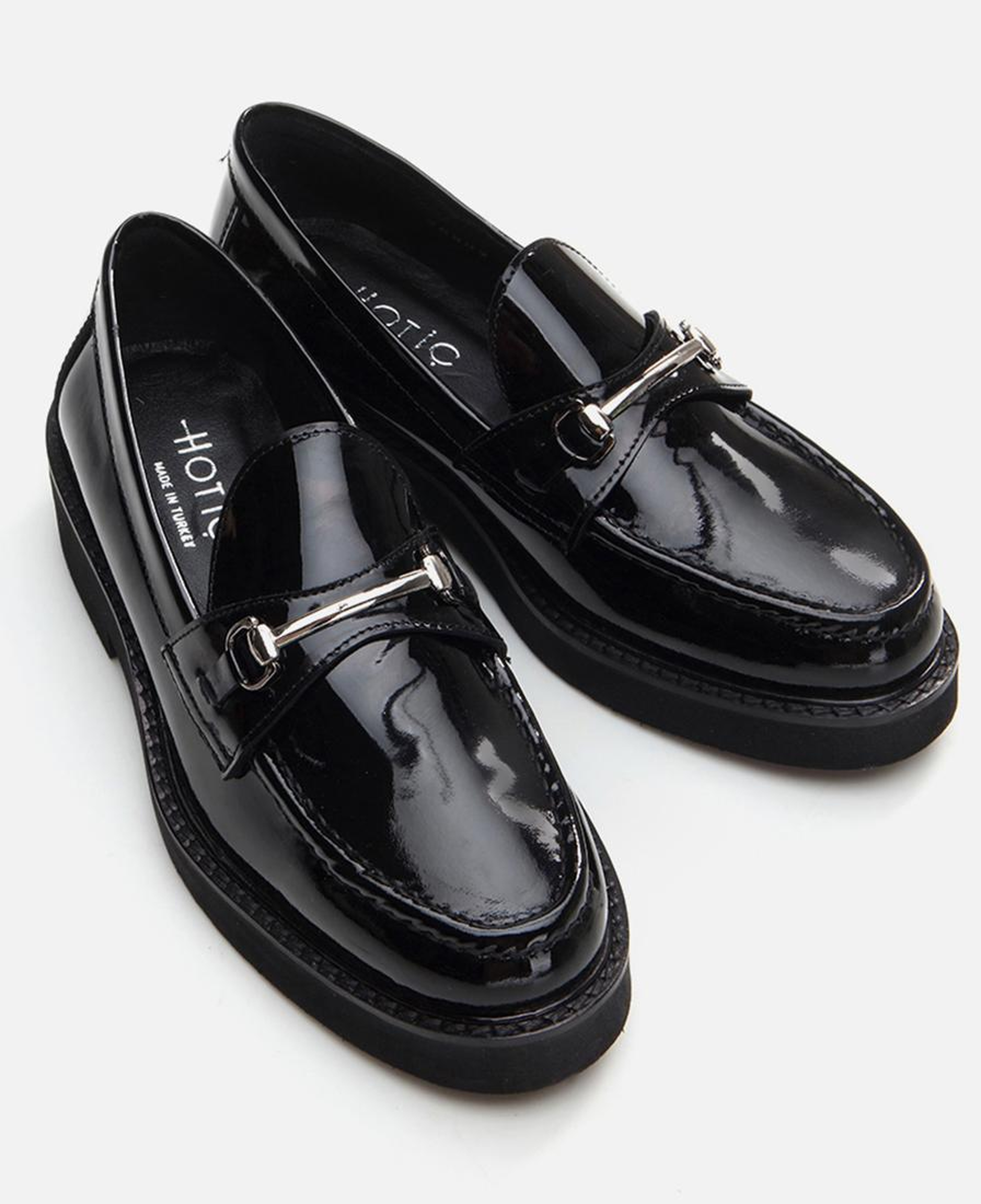 Kadın Deri Siyah Loafer