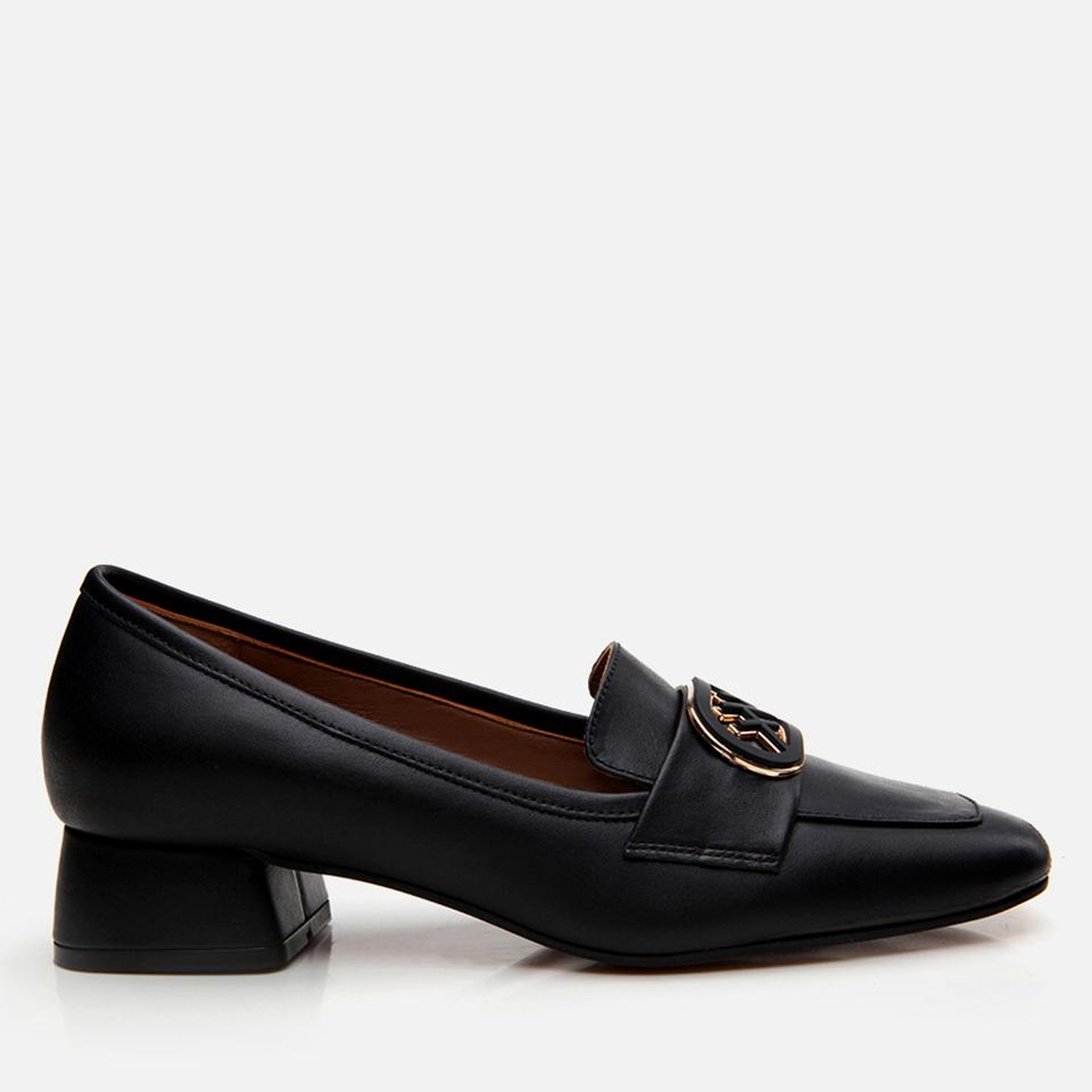 Kadın Deri Siyah Loafer