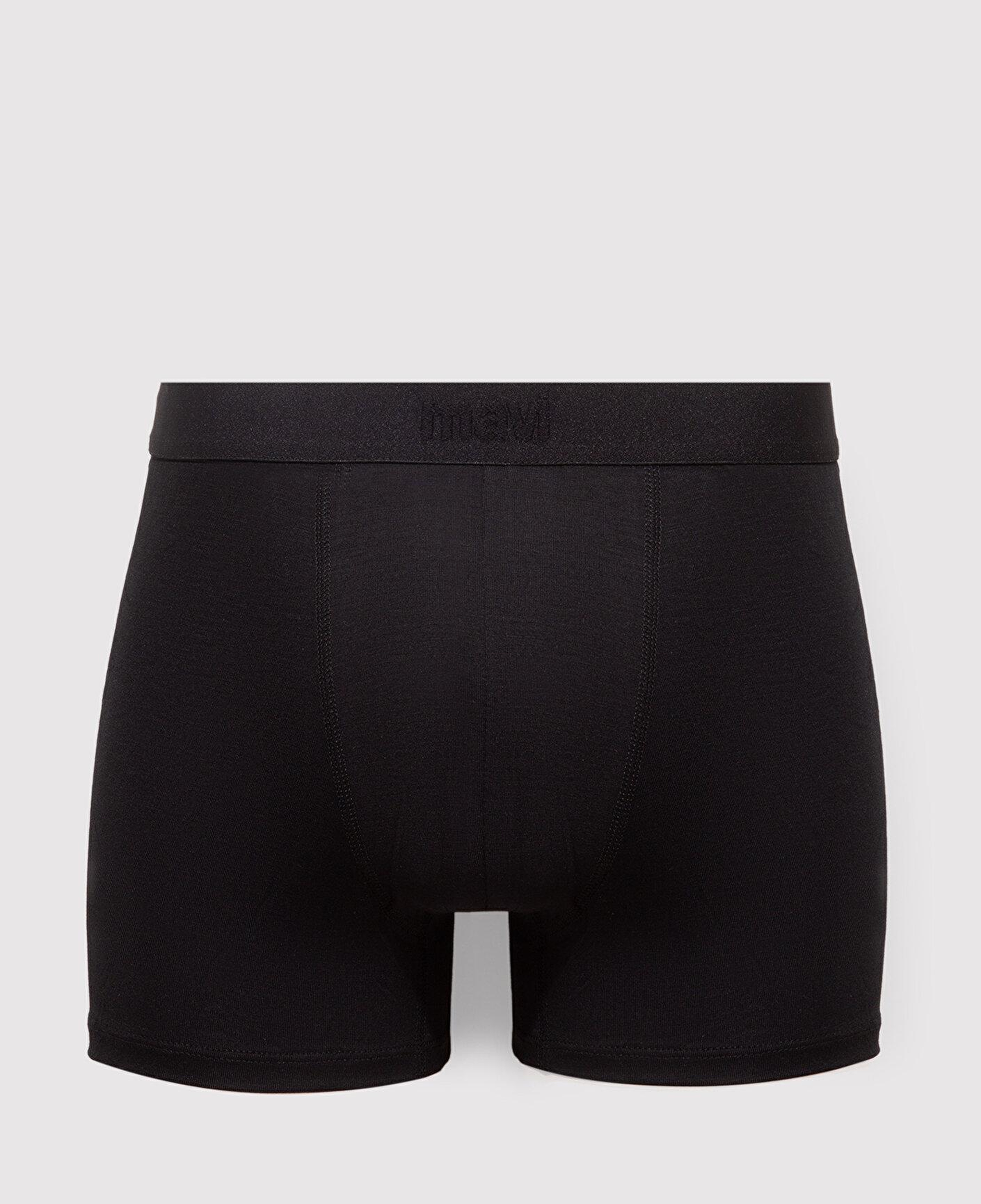 Mavi 3lü Siyah Basic Boxer 0912088-900