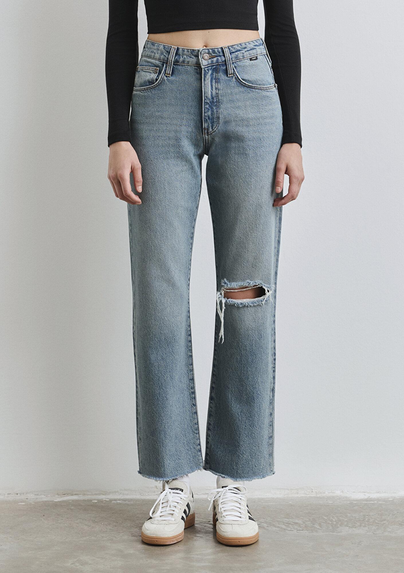 Mavi Barcelona Mavi Jeans Extra Gölgeli Açık Mavi Jean Pantolon 101047-90494