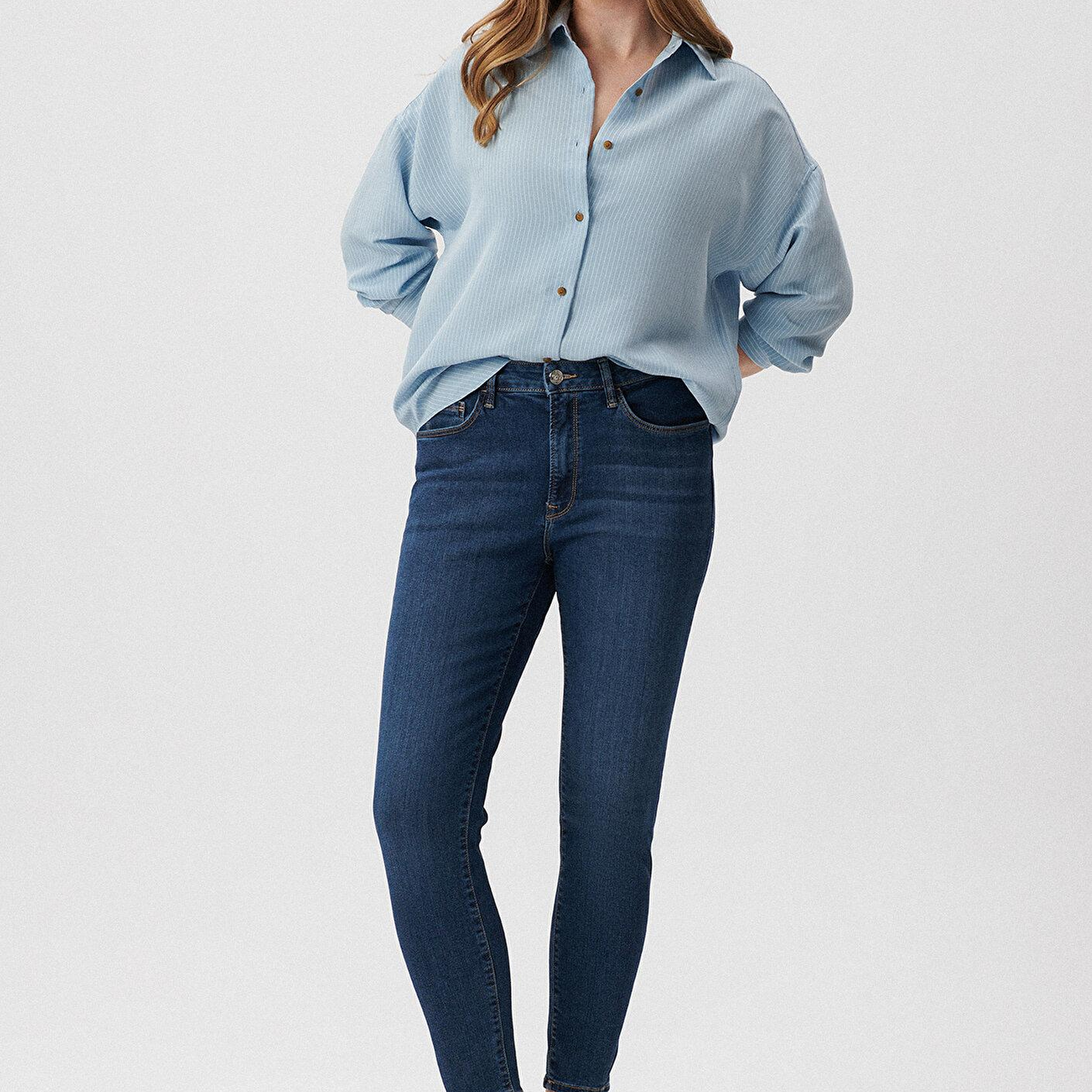 Mavi Marlie Everyday Koyu Mavi Jean Pantolon 101339-35246