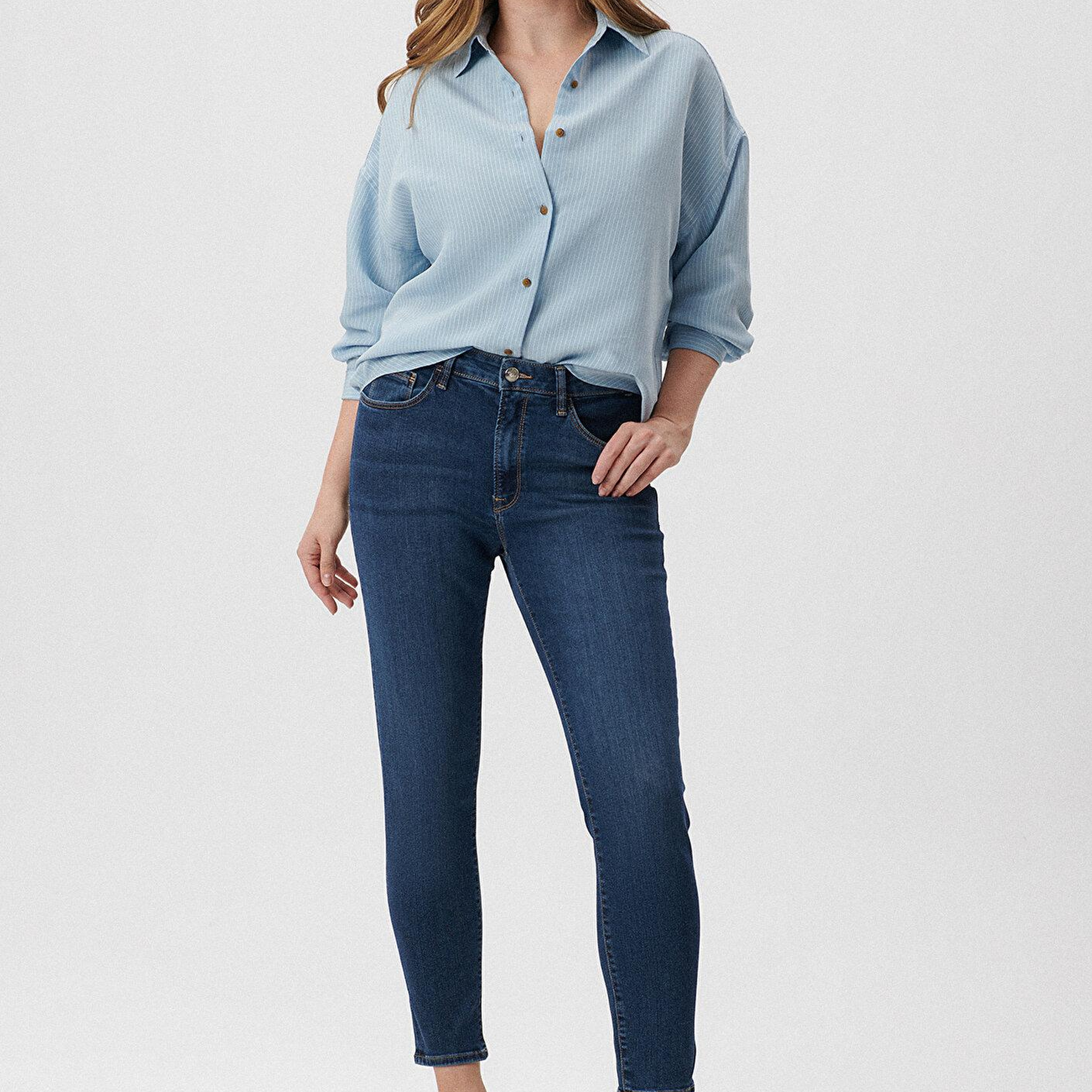 Mavi Marlie Everyday Koyu Mavi Jean Pantolon 101339-35246
