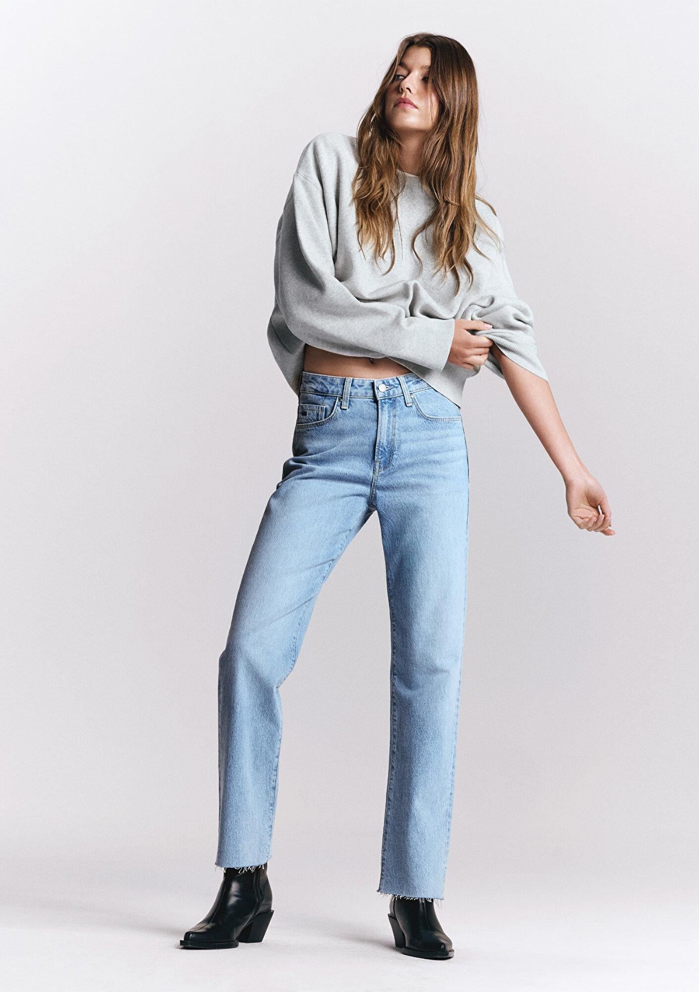 Mavi New York Classic Denim Buz Mavi Jean Pantolon 101441-86391