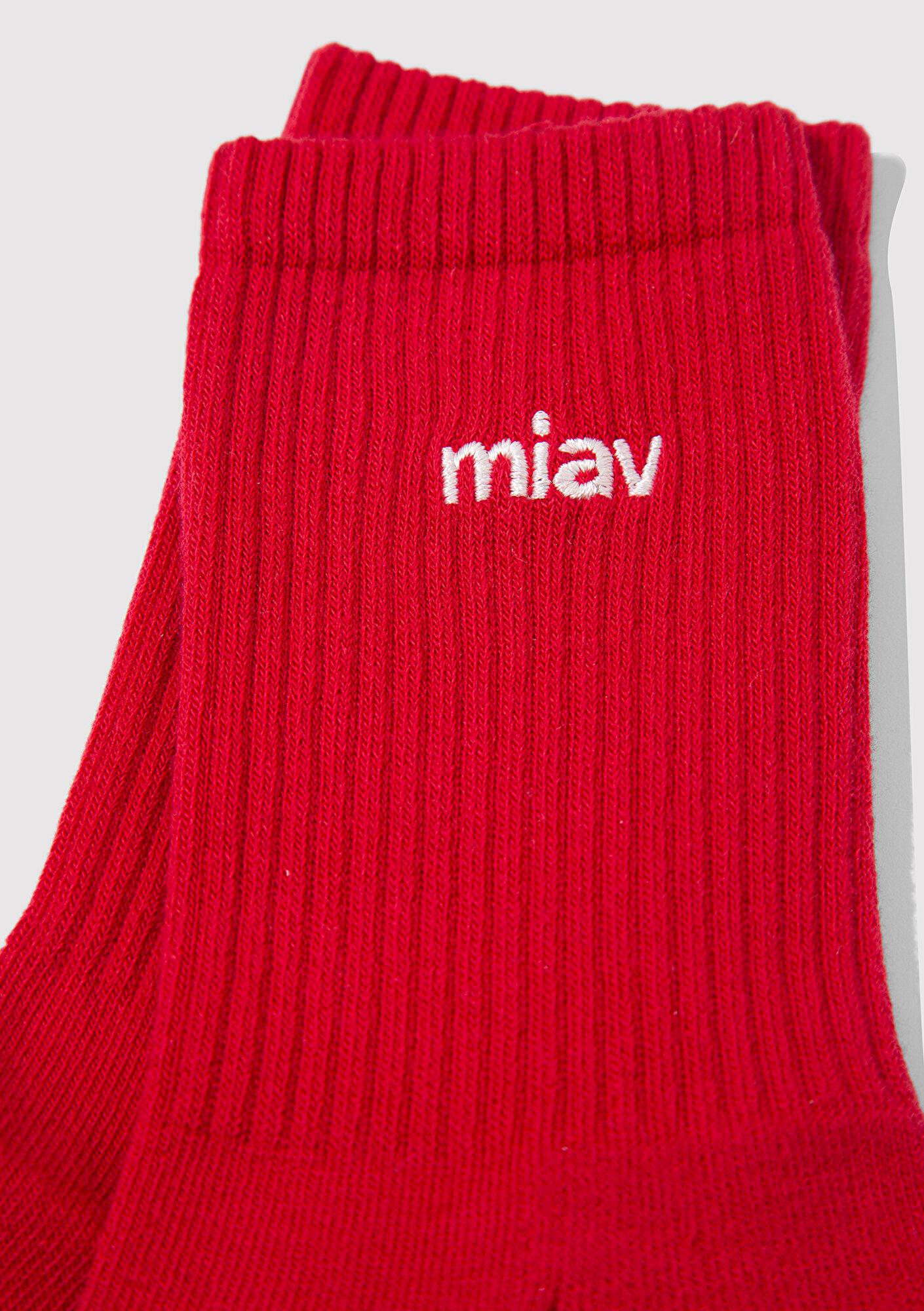 Mavi Miav Kırmızı Soket Çorap 1913899-10076
