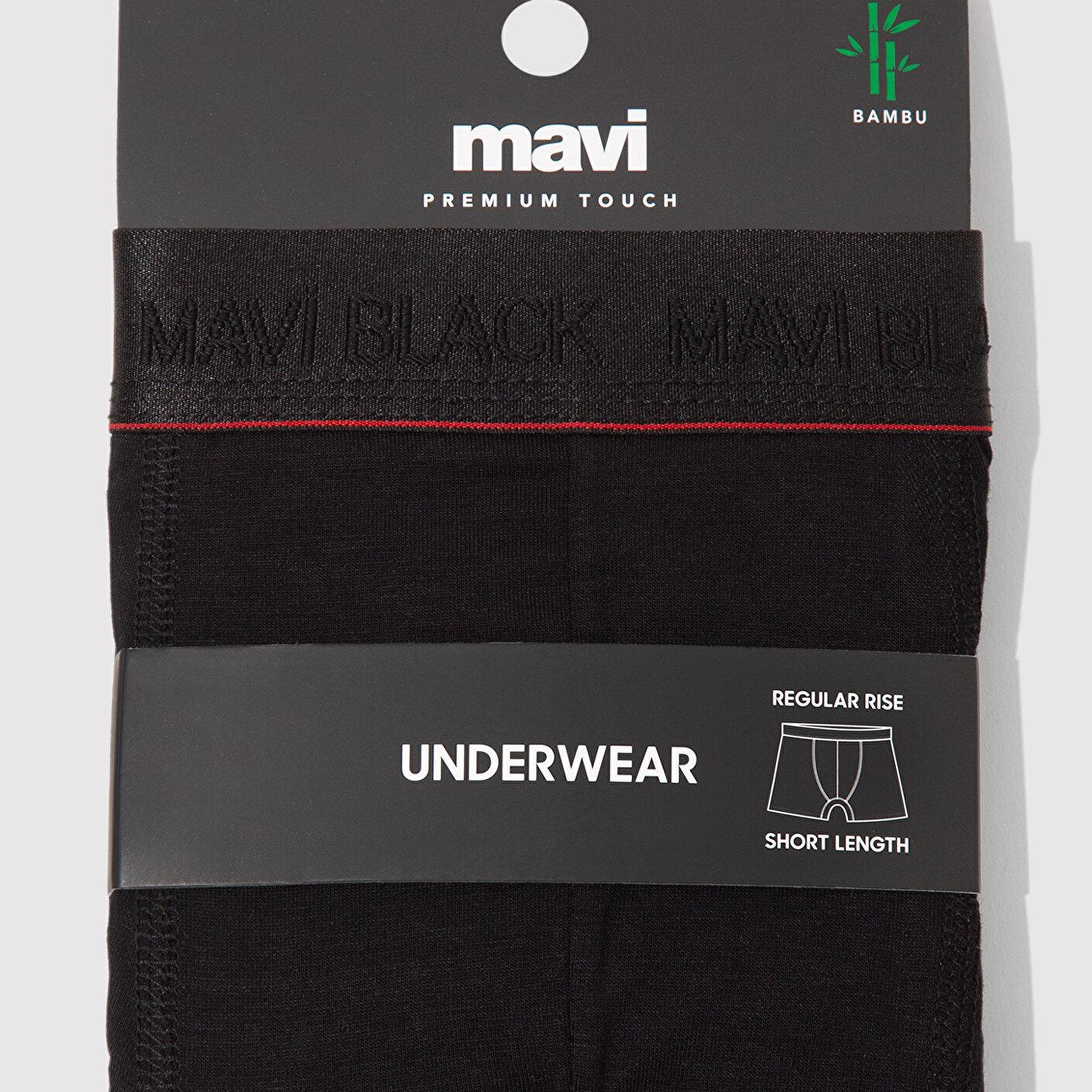 Mavi Siyah Basic Boxer 0912178-900