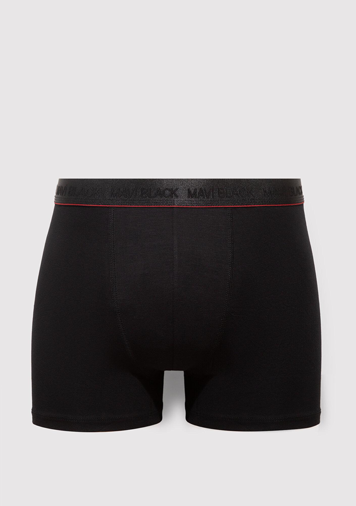 Mavi Siyah Basic Boxer 0912178-900