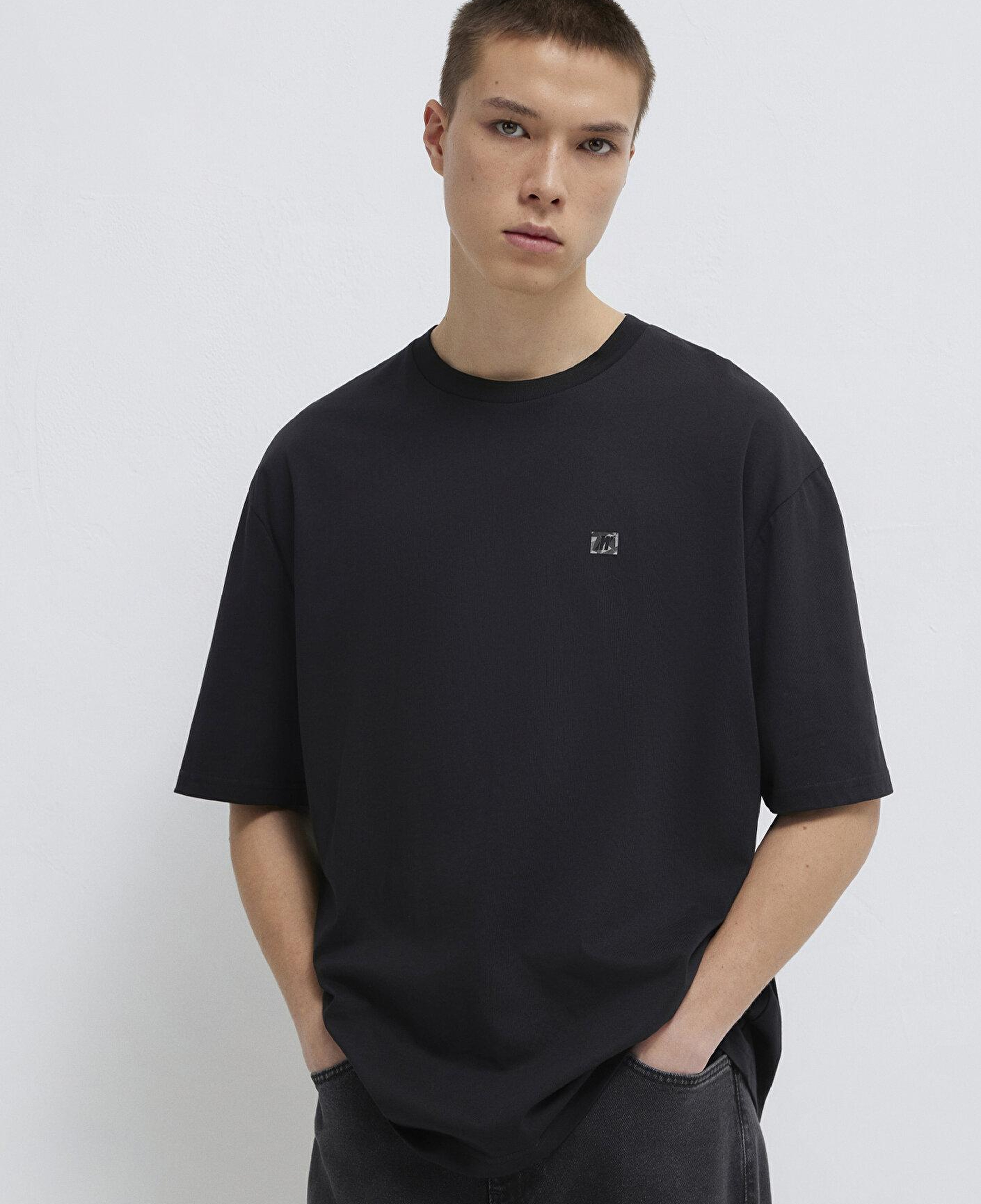 Mavi Mavi Pro Siyah Basic Tişört Relaxed Fit / Rahat Kesim 0613090-900