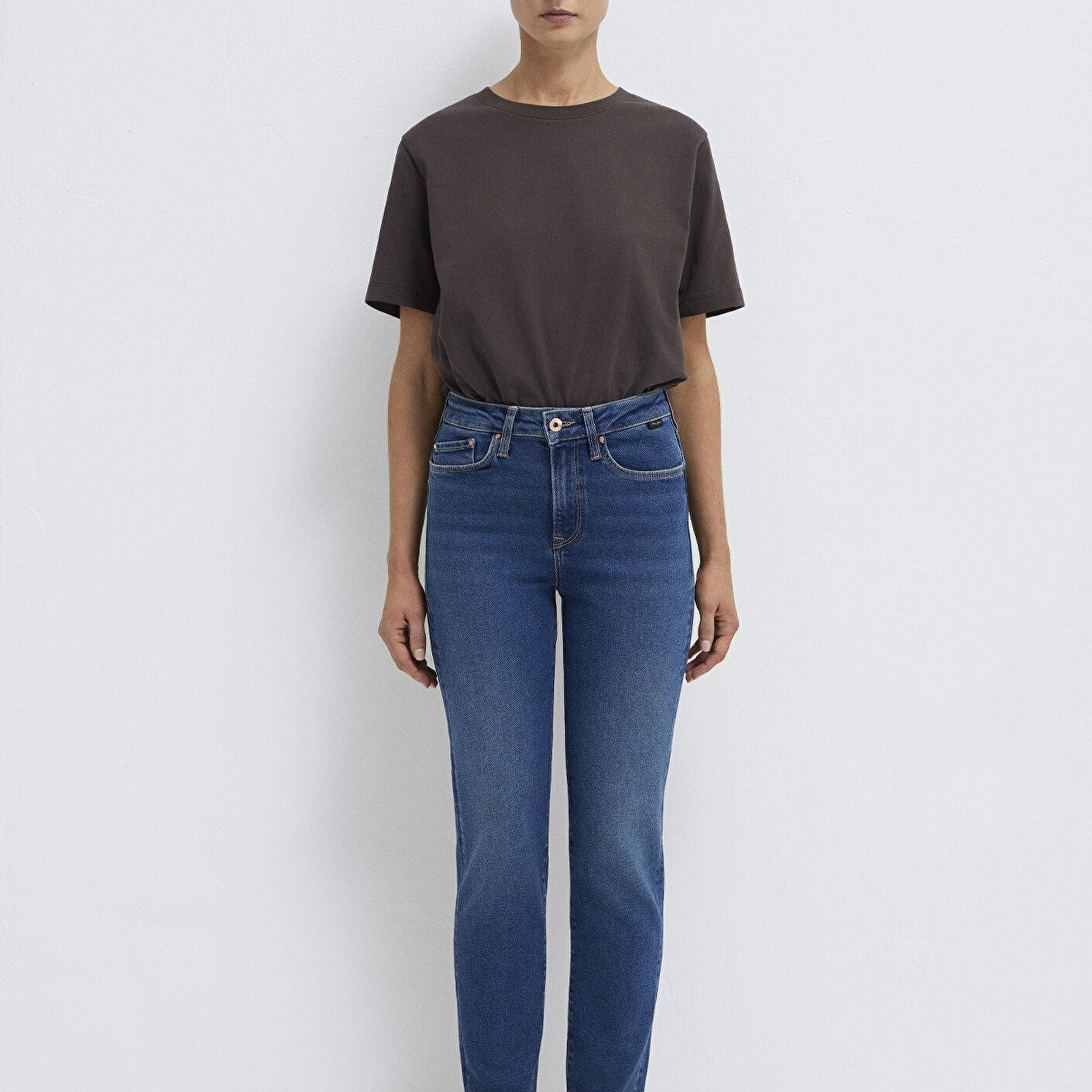 Mavi Cindy Gold Shape Koyu Mavi Jean Pantolon 100277-33687