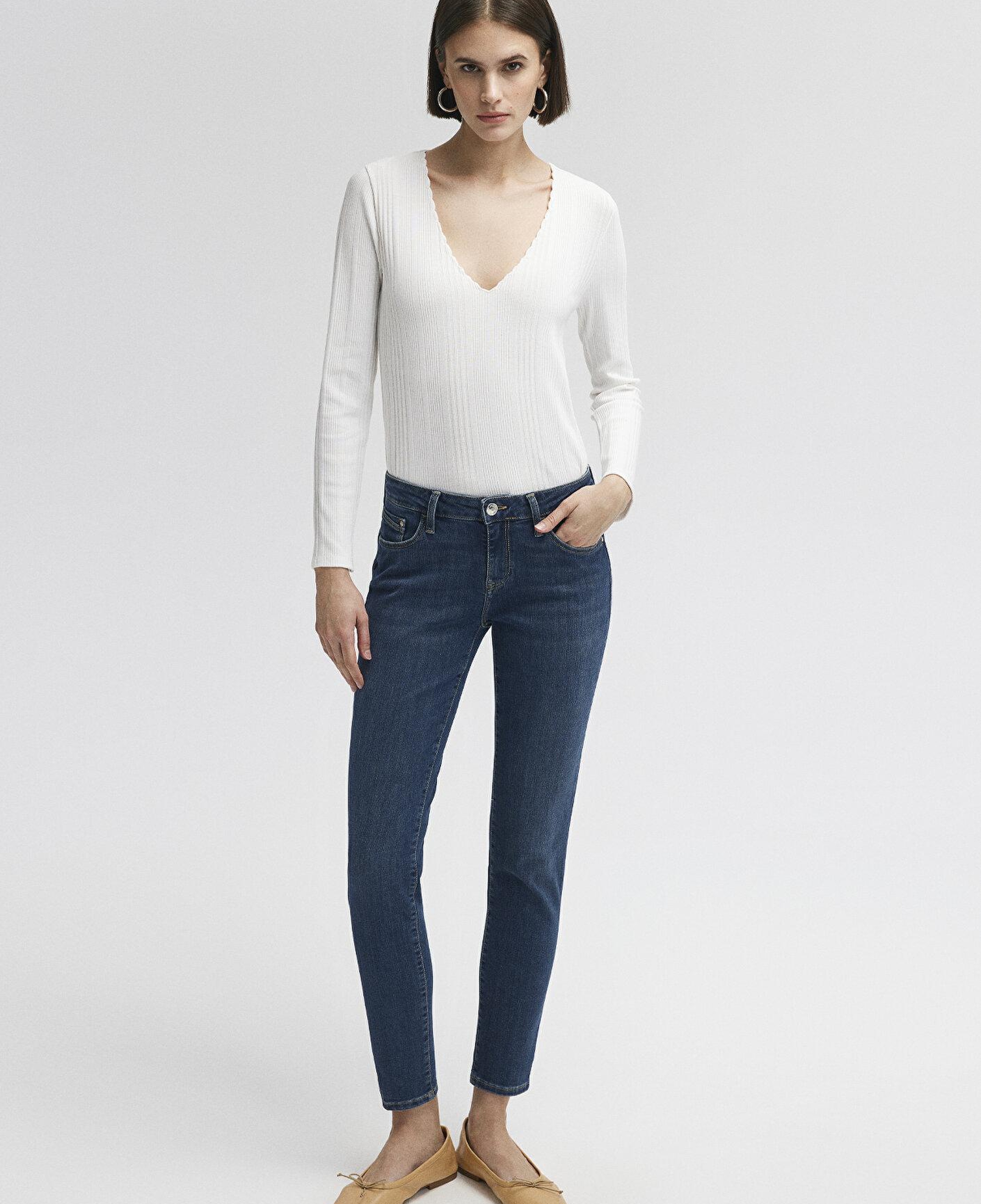 Mavi Ada Everyday Vintage Koyu Mavi Jean Pantolon 1020535596