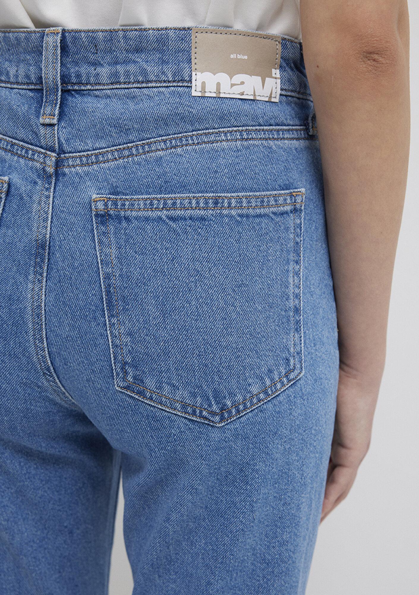 Mavi Bliss Real Blue Gölgeli Indigo Mavisi Jean Pantolon 101437-80890