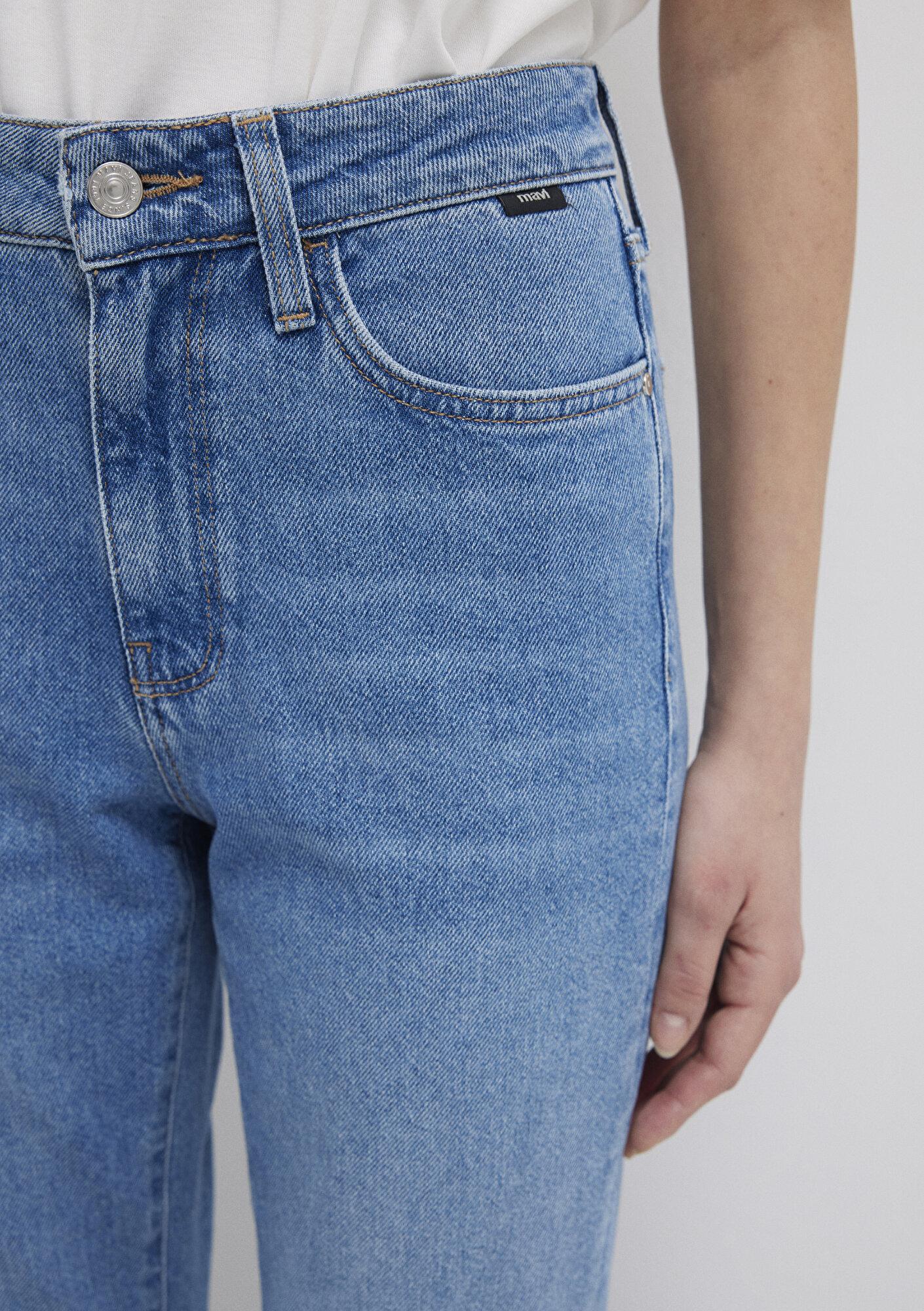 Mavi Bliss Real Blue Gölgeli Indigo Mavisi Jean Pantolon 101437-80890