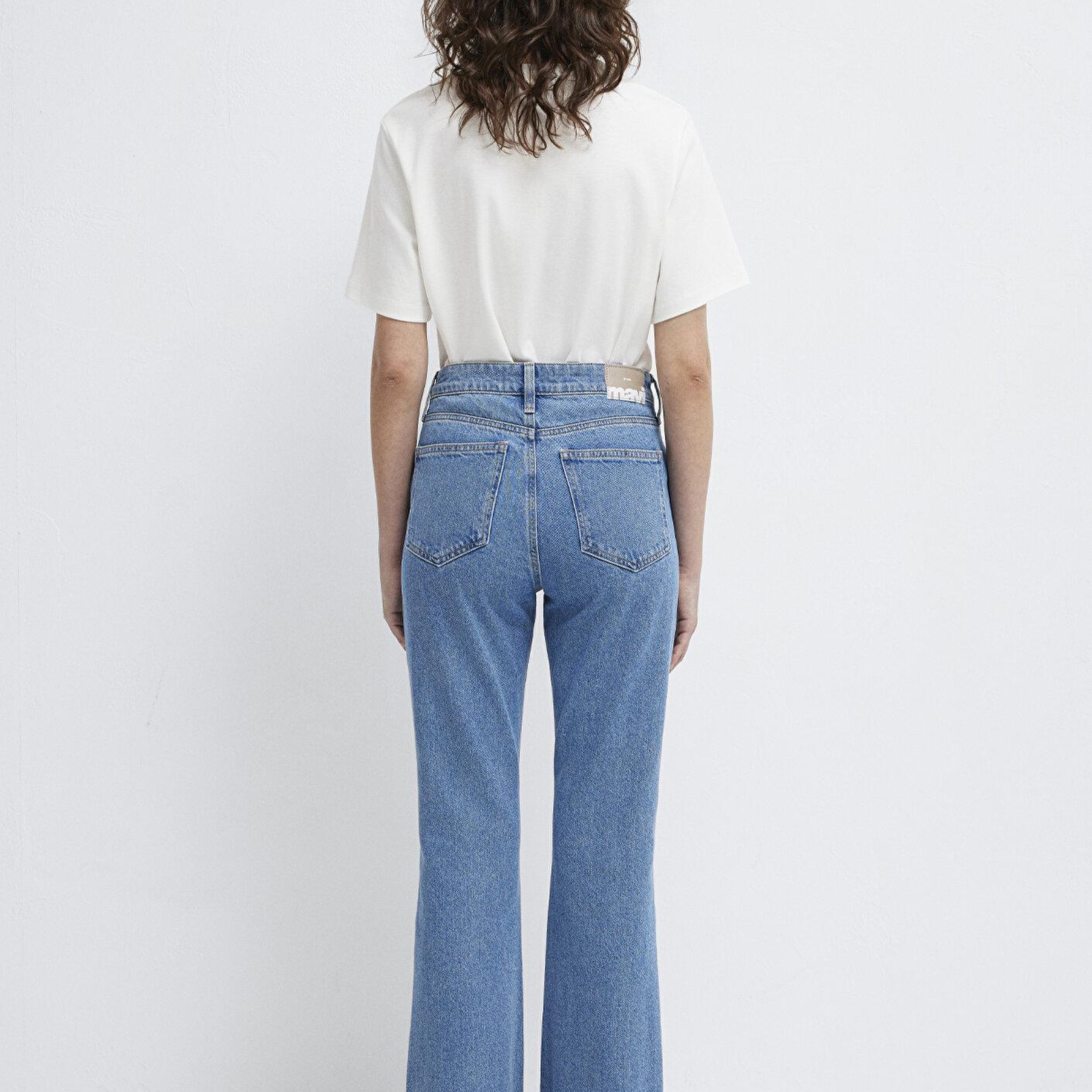 Mavi Bliss Real Blue Gölgeli Indigo Mavisi Jean Pantolon 101437-80890