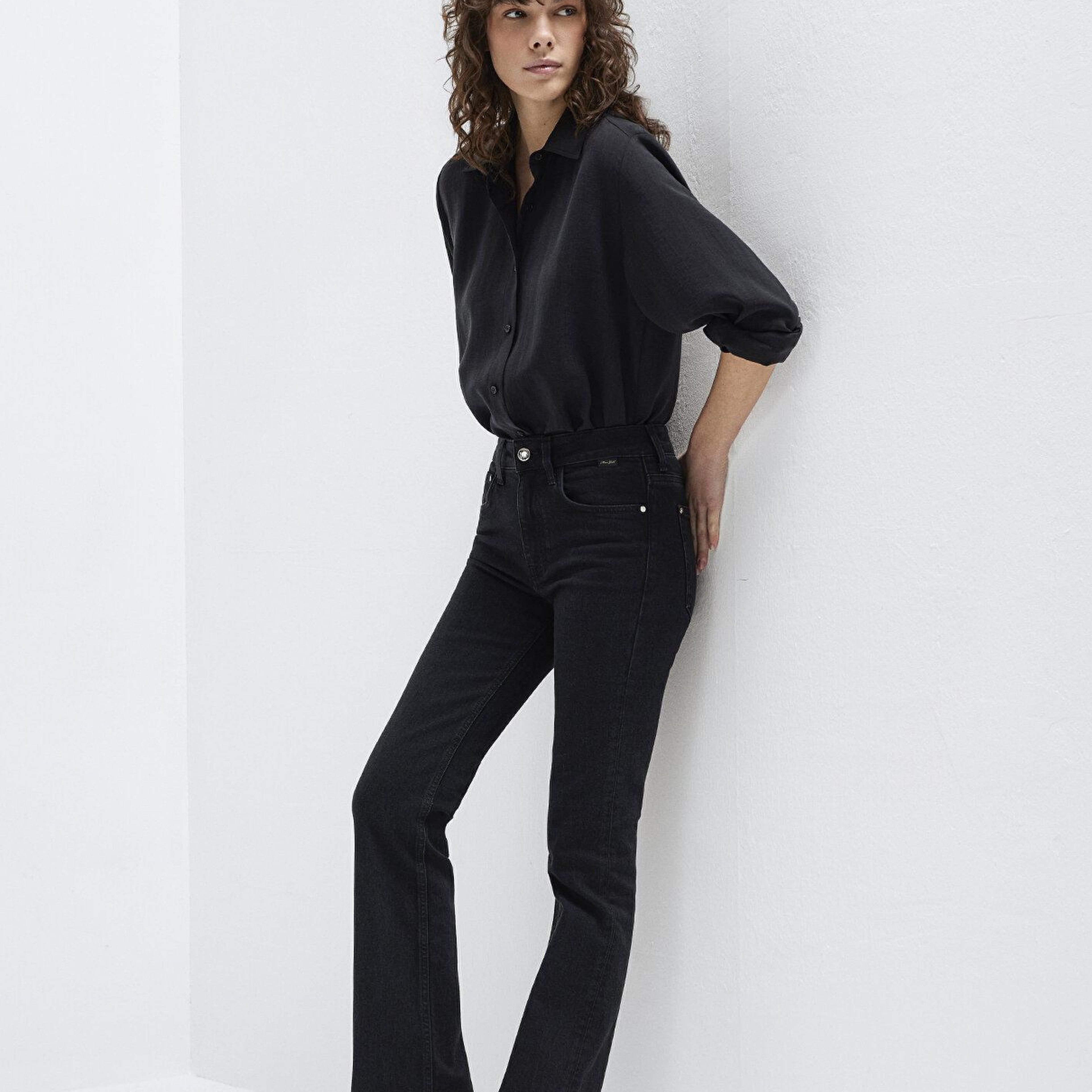 Mavi Maria Gold Premium Gri Smoke Jean Pantolon 101225-80998