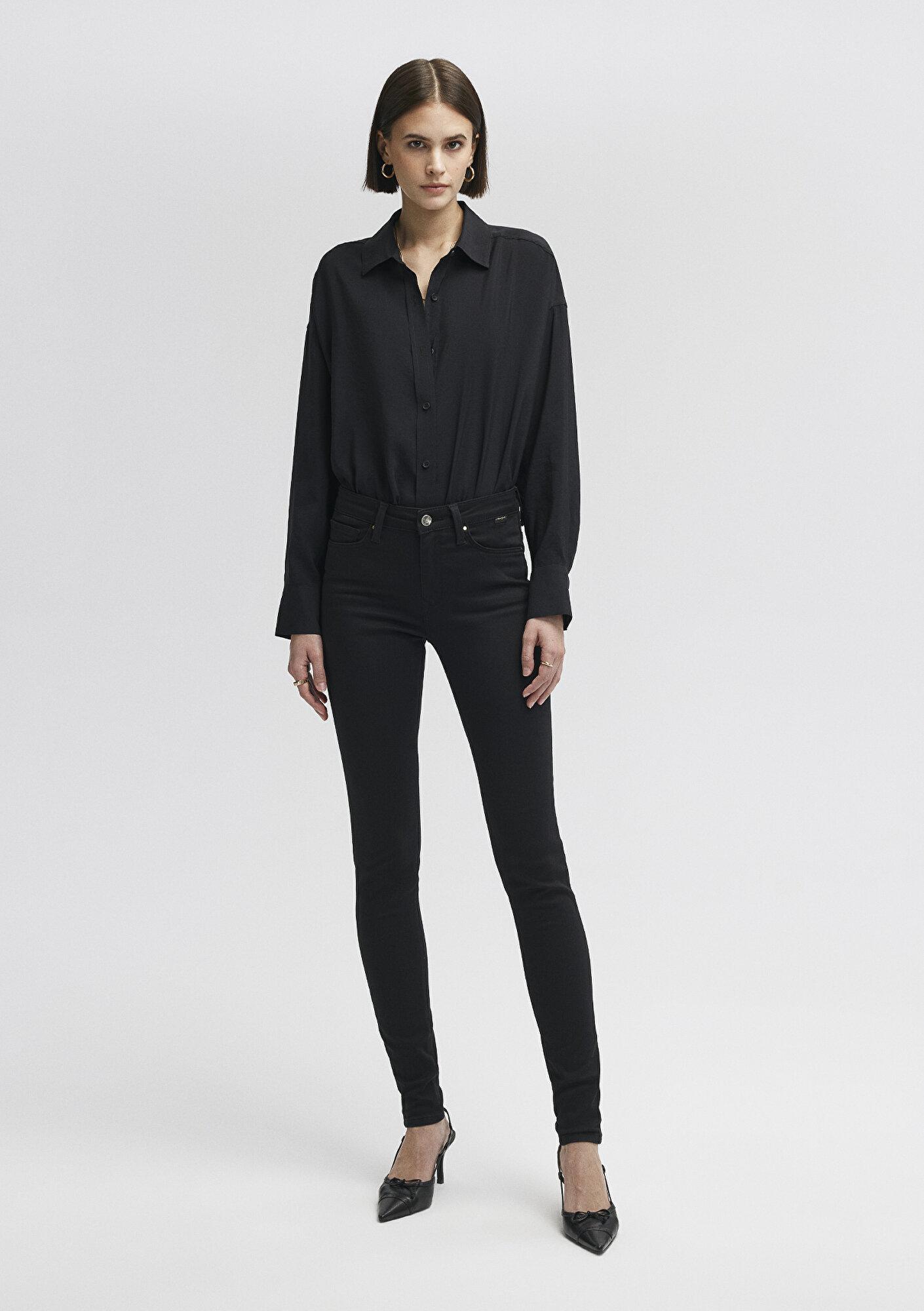 Mavi Alissa Gold Klasik Siyah Jean Pantolon 1067822002