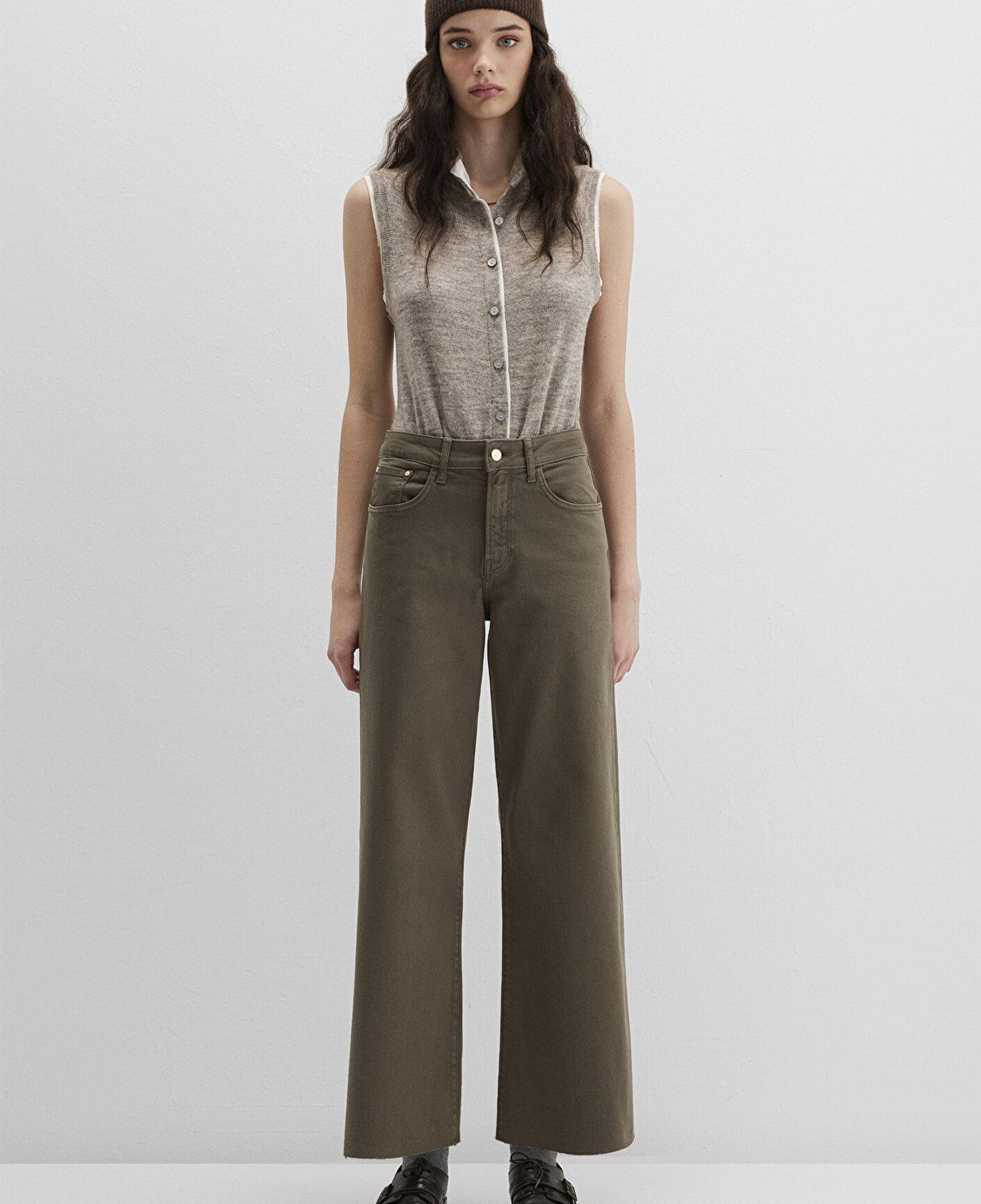 Mavi Paloma Haki Gabardin Pantolon 1010114-91195