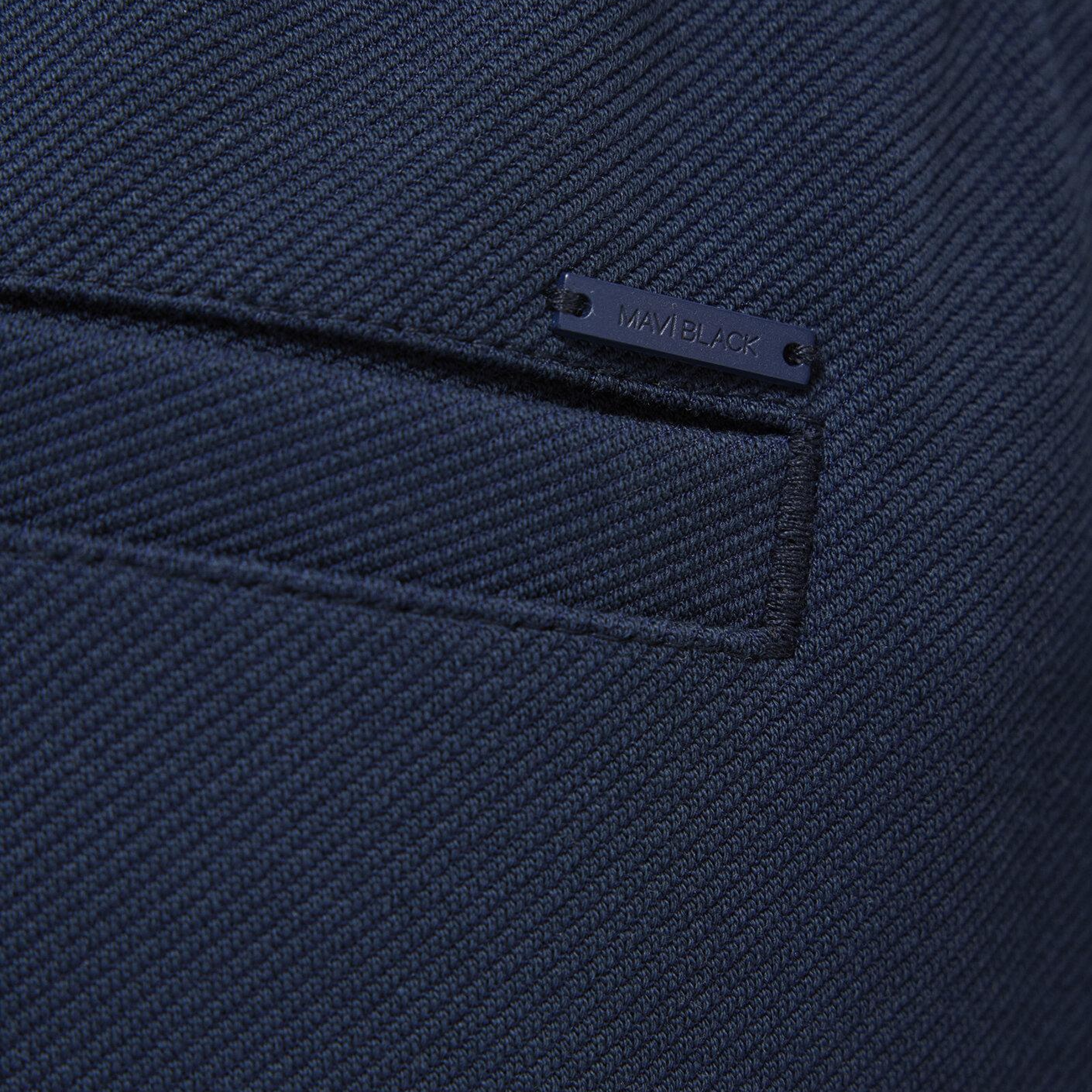 Mavi Lacivert Örme İnterlok Pantolon 0010521-70490
