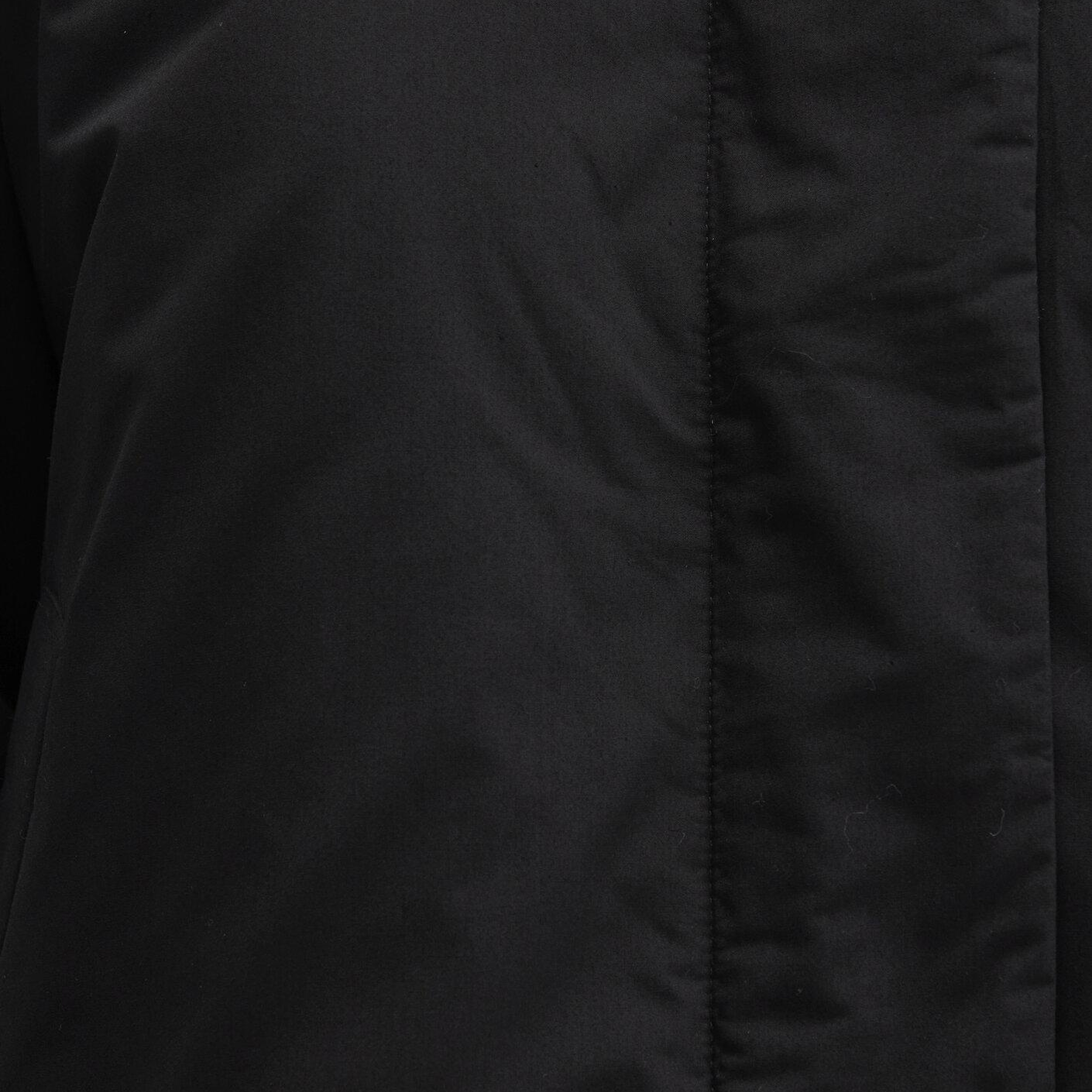Mavi Kapüşonlu Siyah Ceket Loose Fit / Bol Rahat Kesim 1110762-900