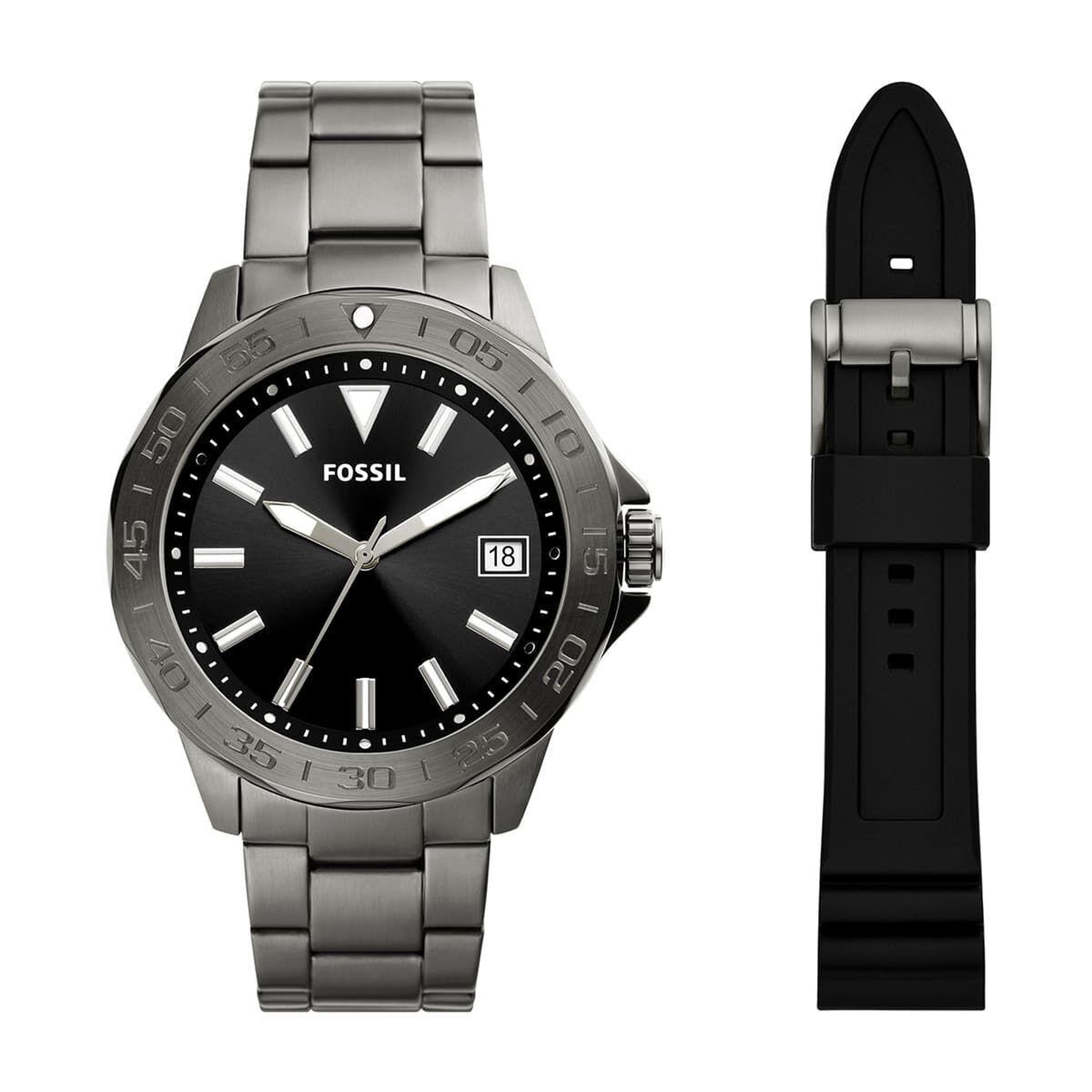 Fossil FBQ2785SET Erkek Kol Saati ve Yedek Kordon