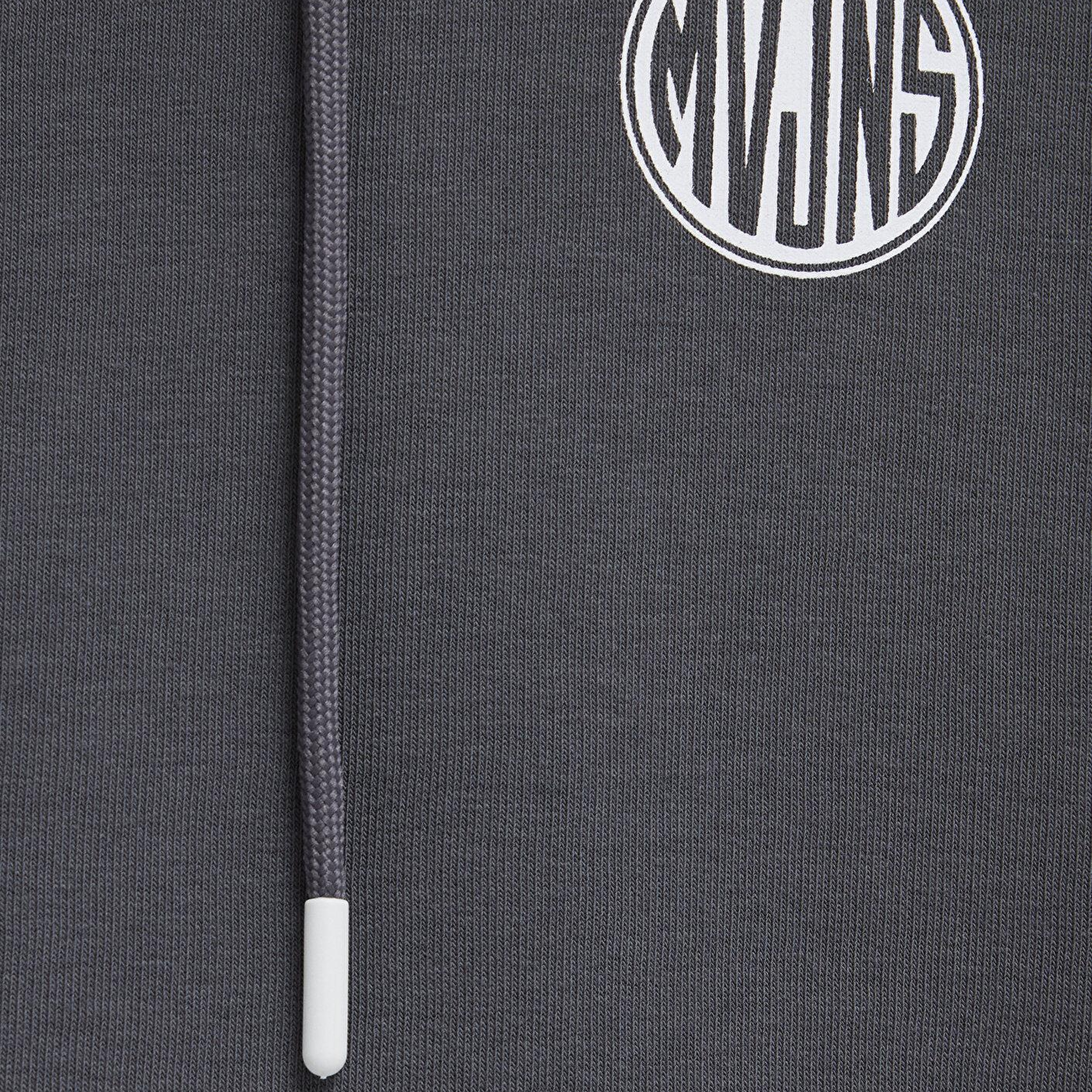 Mavi MVJNS Logo Baskılı Kapüşonlu Antrasit Sweatshirt 0611786-80106