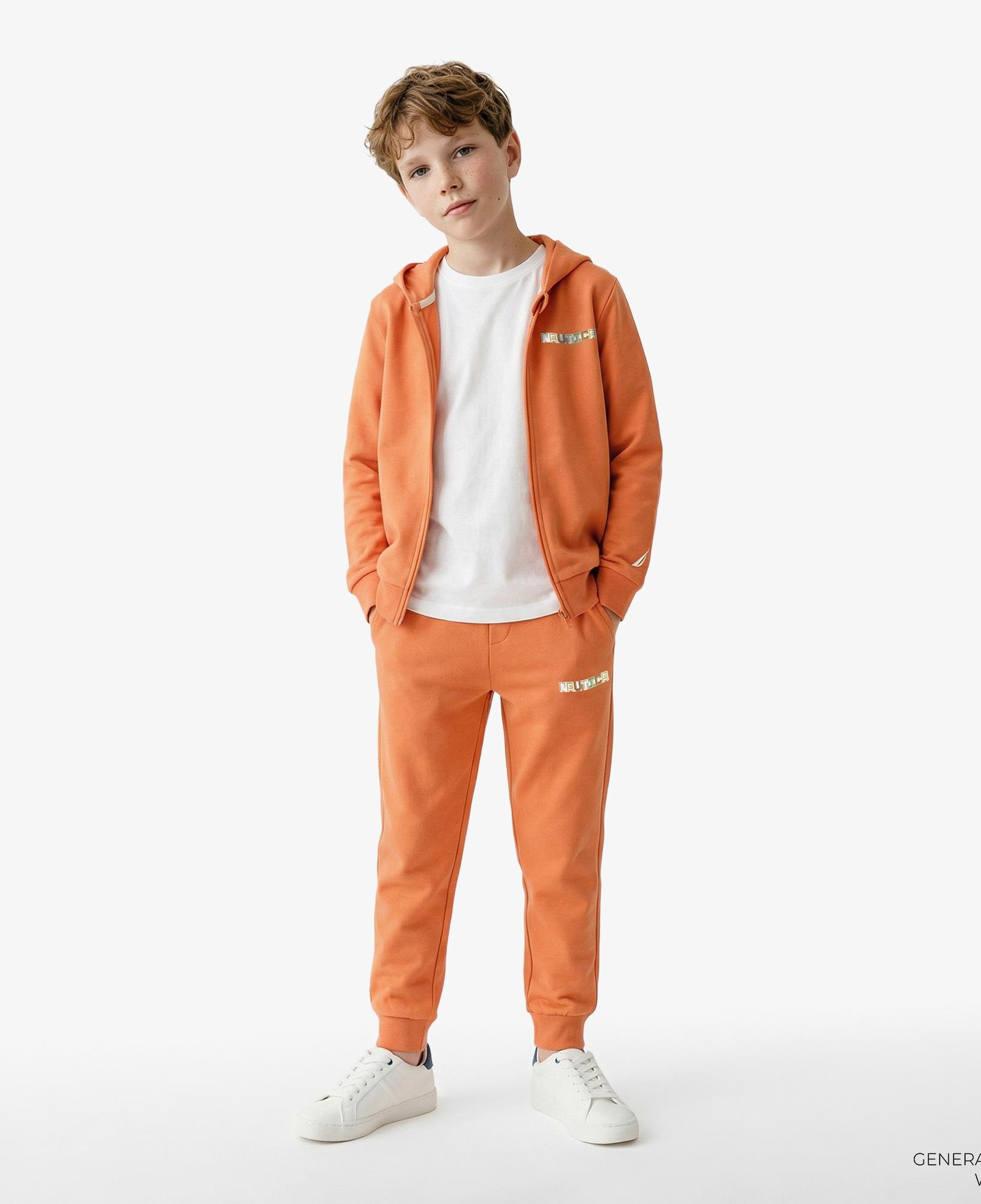 Nautica Erkek Çocuk Turuncu Regular Fit Eşofman Altı