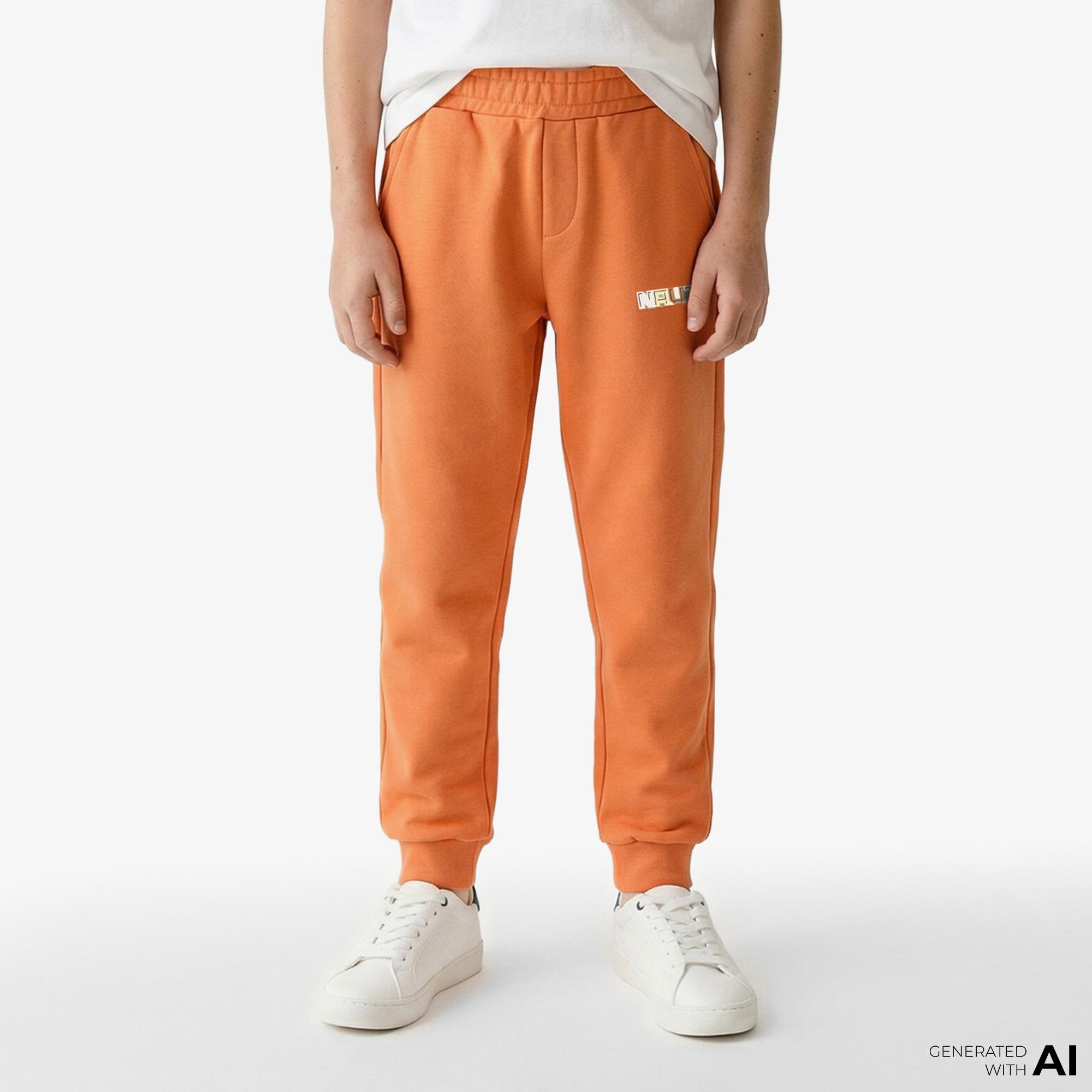 Nautica Erkek Çocuk Turuncu Regular Fit Eşofman Altı